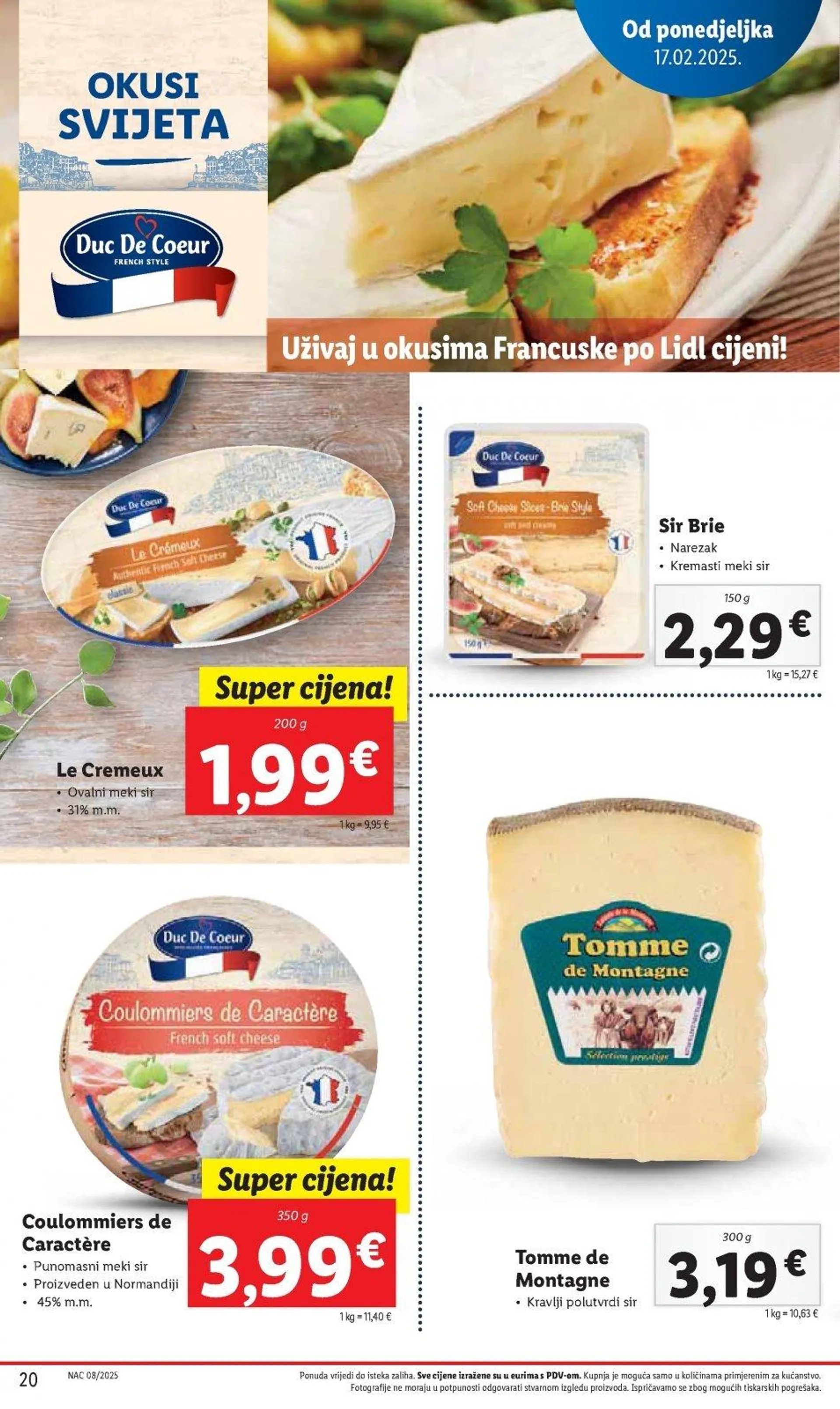 Katalog Lidl katalog do 23.02.2025 od 13. veljače do 23. veljače 2025. - Pregled Stranica 20