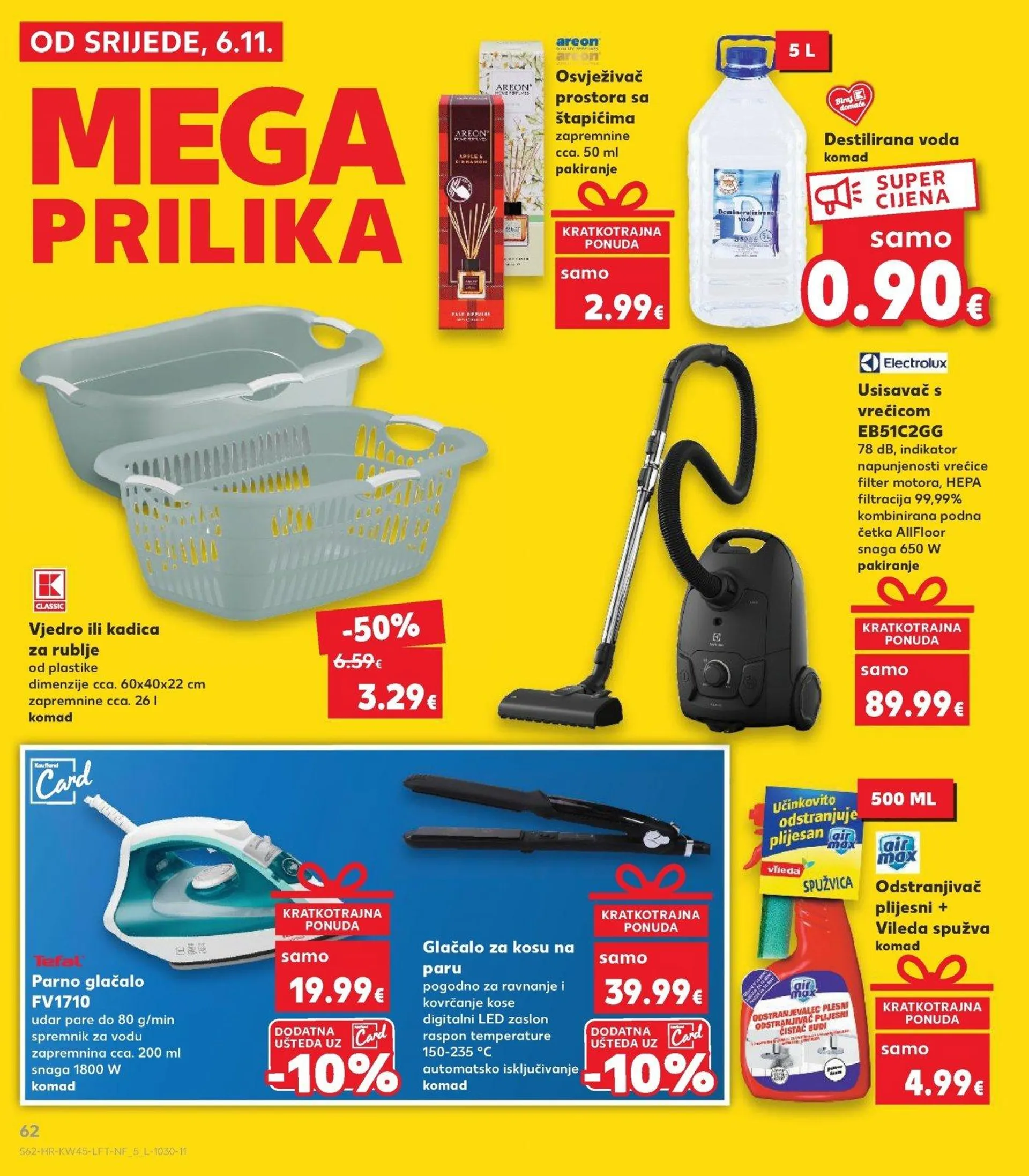 Katalog Kaufland katalog do 12.11.2024 od 6. studenoga do 12. studenoga 2024. - Pregled Stranica 62