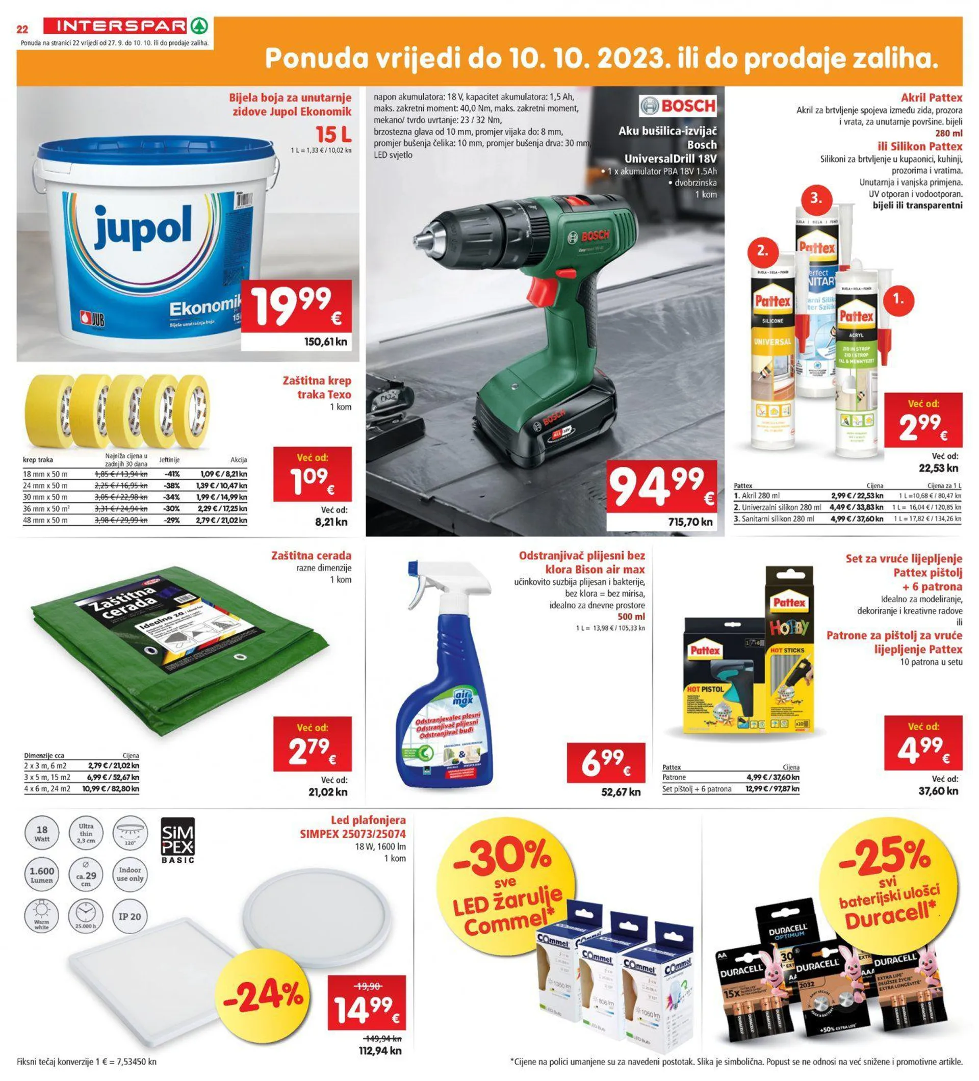 Katalog Interspar katalog do 03.10.2023 od 27. rujna do 3. listopada 2023. - Pregled Stranica 22