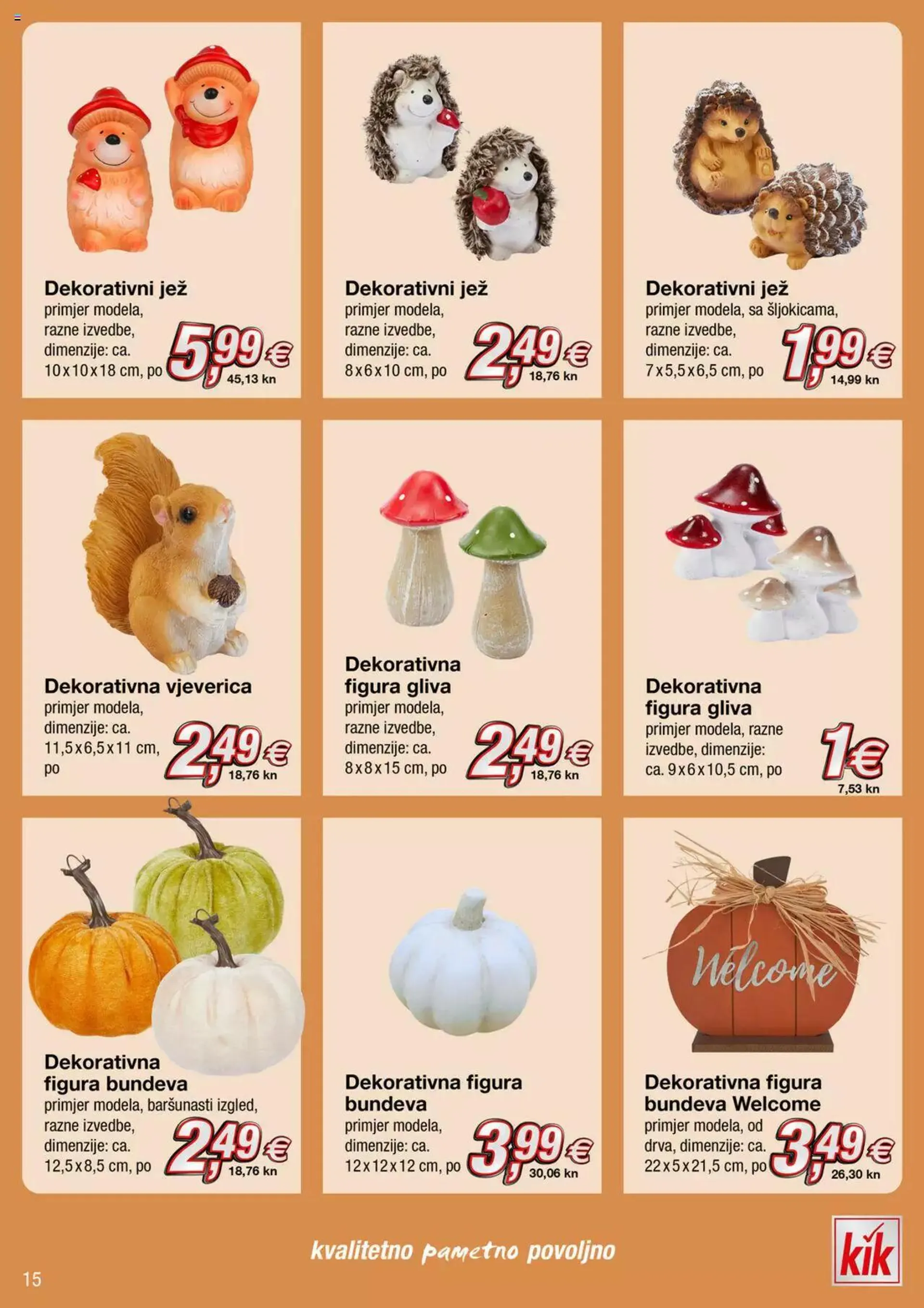 Katalog Katalog Kik od 25. rujna do 31. prosinca 2023. - Pregled Stranica 15