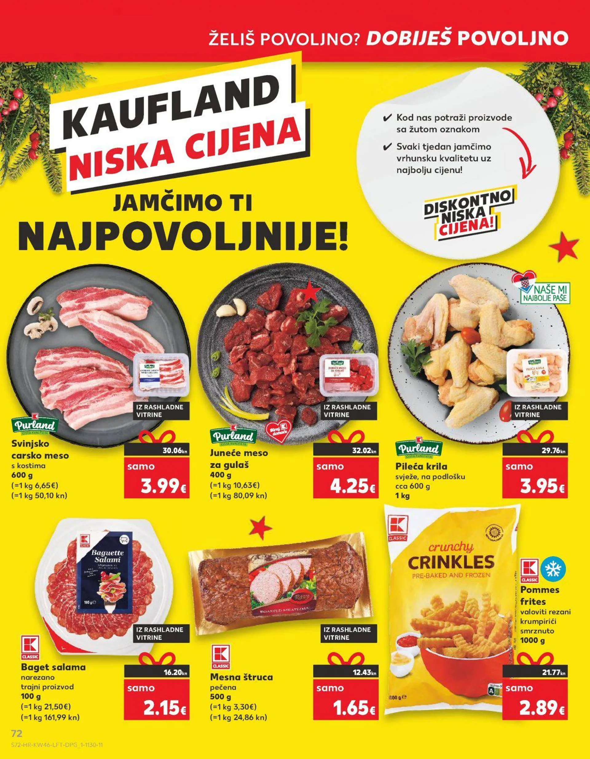 Katalog Kaufland katalog do 21.11.2023 od 15. studenoga do 21. studenoga 2023. - Pregled Stranica 72