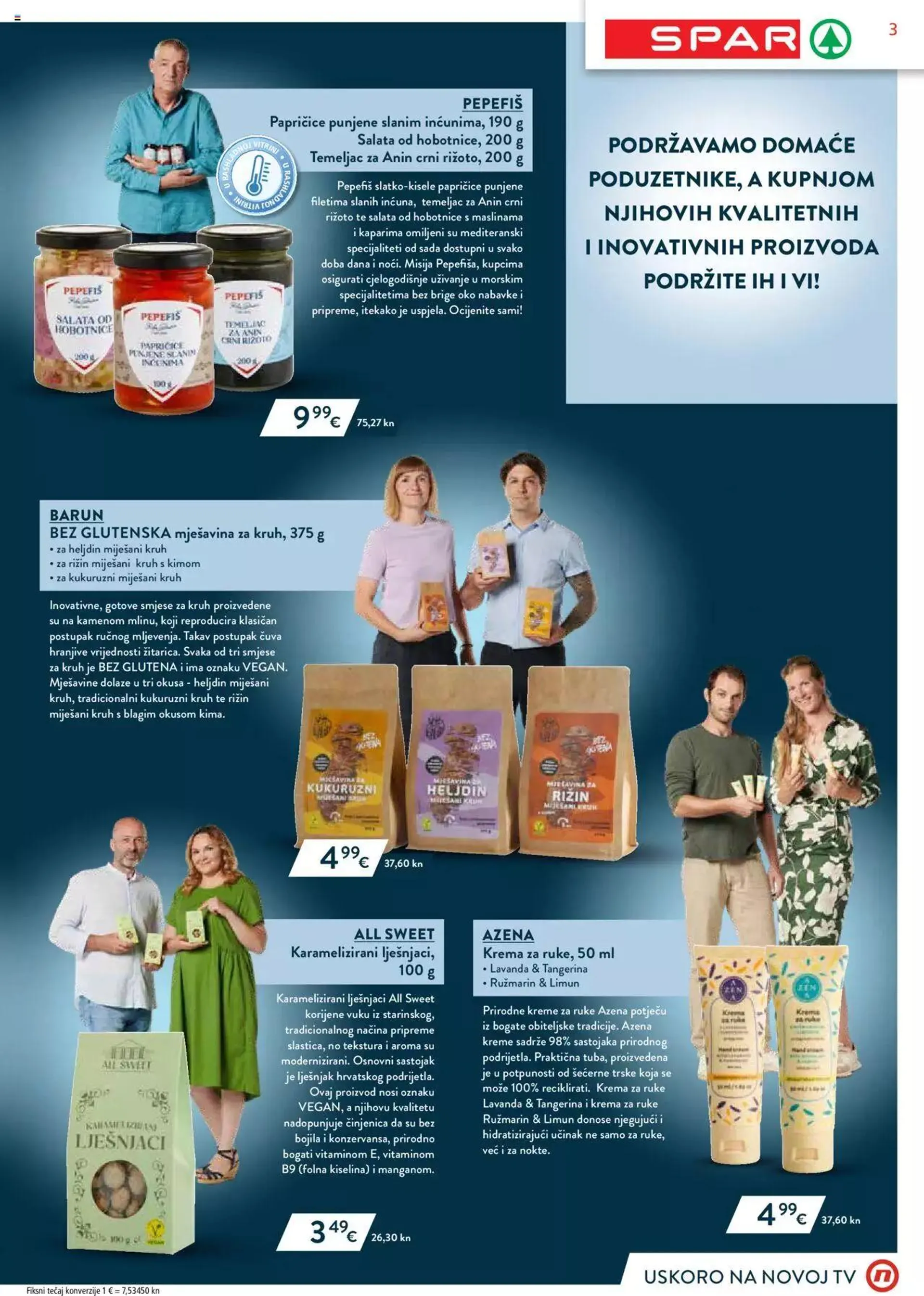 Katalog Katalog Spar od 20. rujna do 26. rujna 2023. - Pregled Stranica 3
