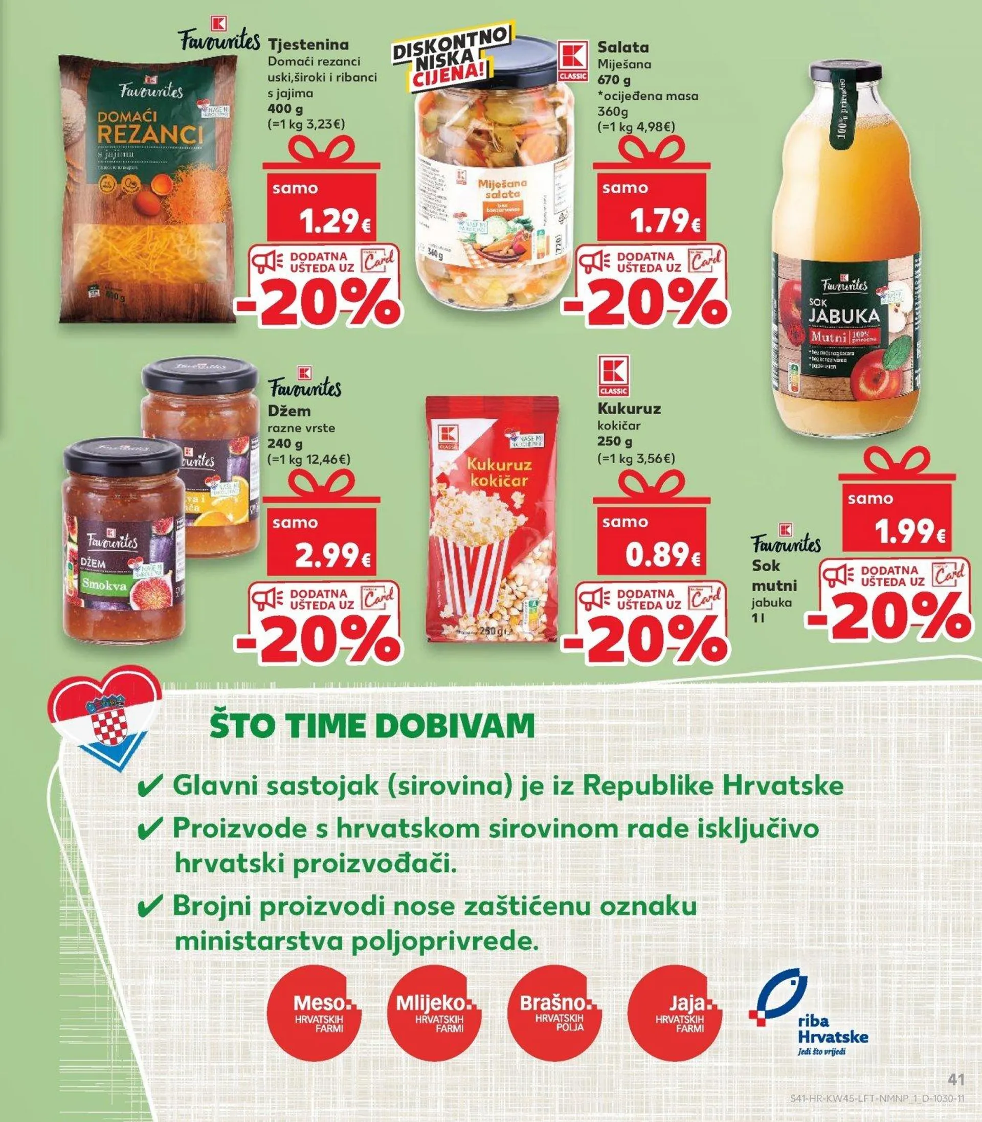 Katalog Kaufland katalog do 12.11.2024 od 6. studenoga do 12. studenoga 2024. - Pregled Stranica 41