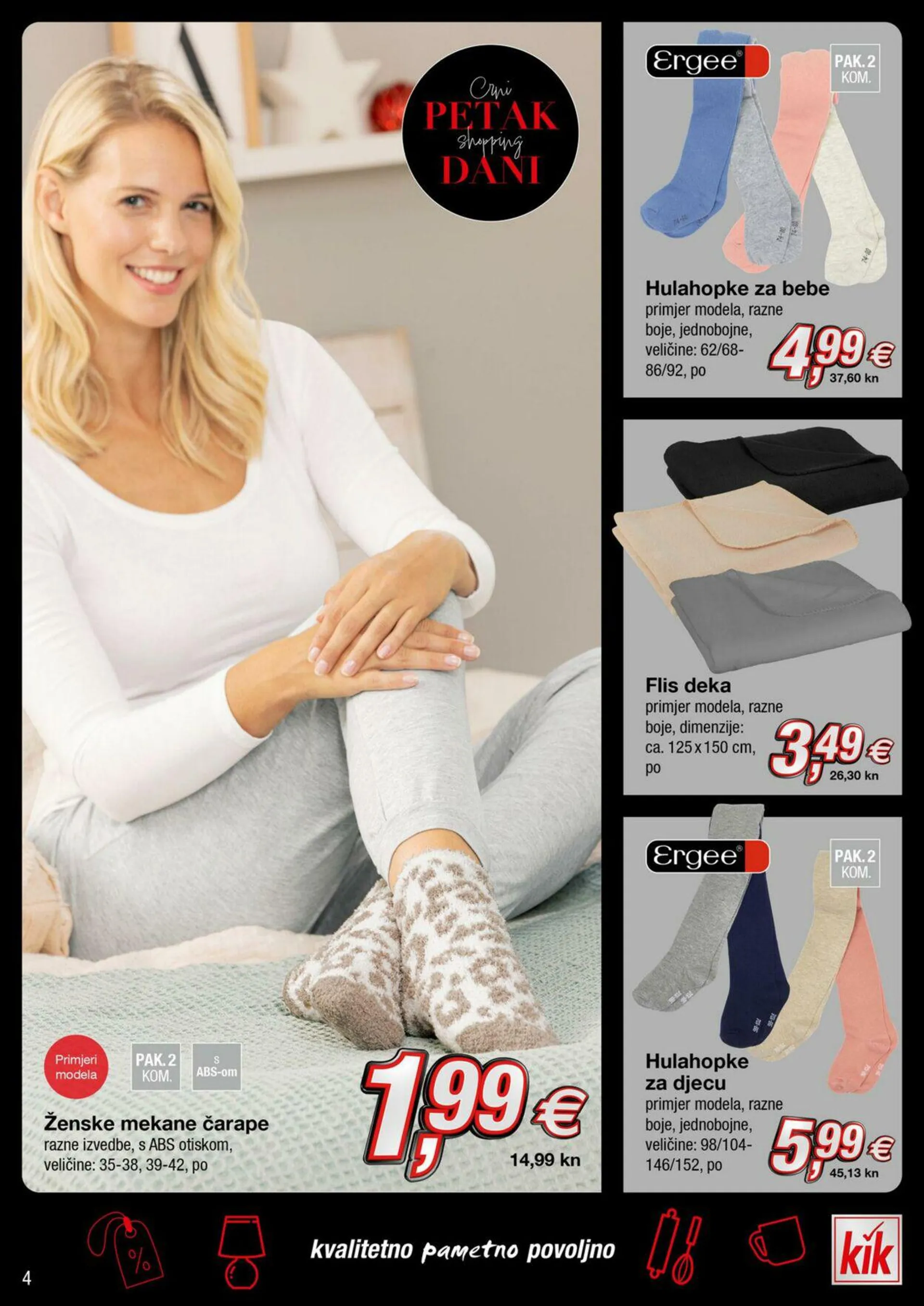 Katalog Kik - Black Friday 2023 od 13. studenoga do 3. prosinca 2023. - Pregled Stranica 4