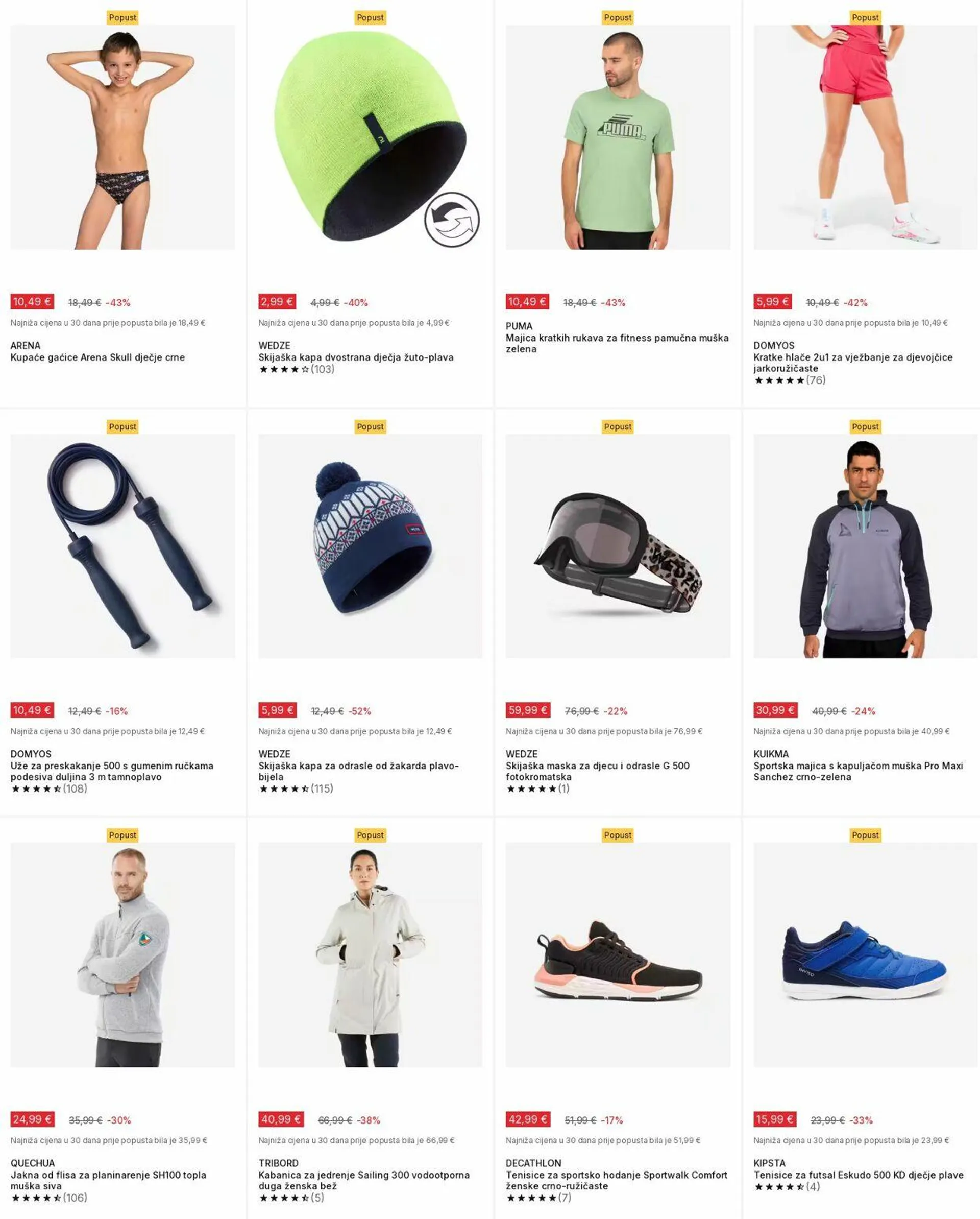 Katalog Decathlon od 4. studenoga do 10. studenoga 2024. - Pregled Stranica 37