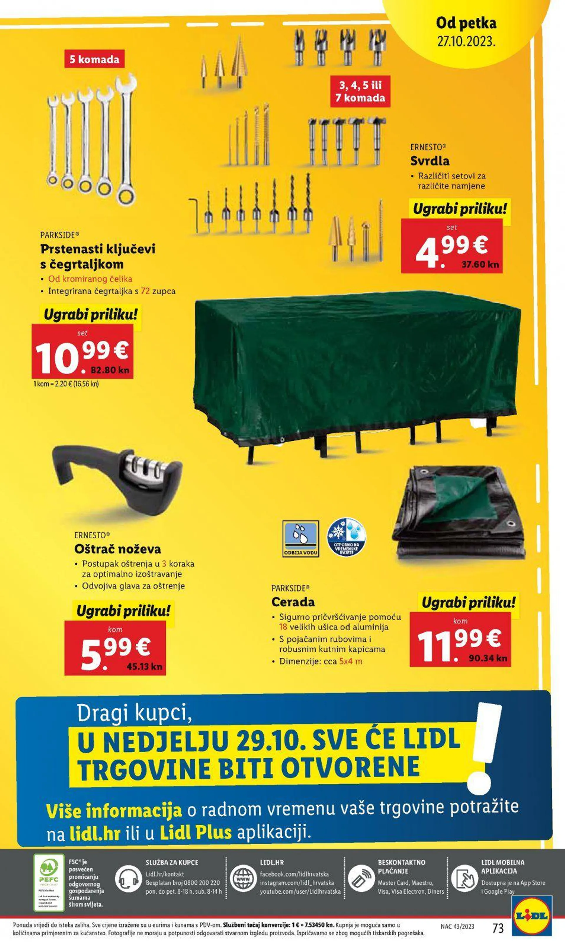 Katalog Lidl katalog do 29.10.2023 od 19. listopada do 29. listopada 2023. - Pregled Stranica 73
