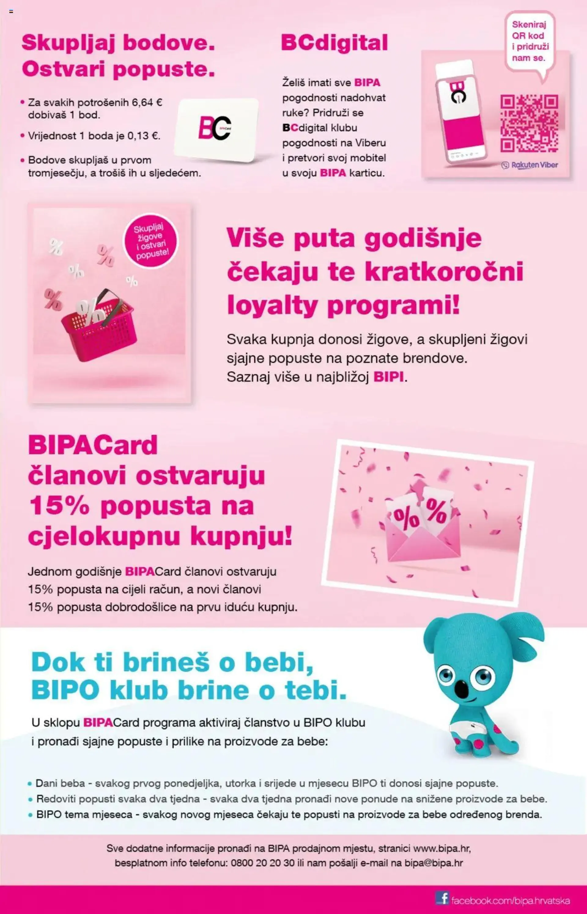 Katalog Bipa - BipaCard letak od 1. rujna do 31. listopada 2024. - Pregled Stranica 15