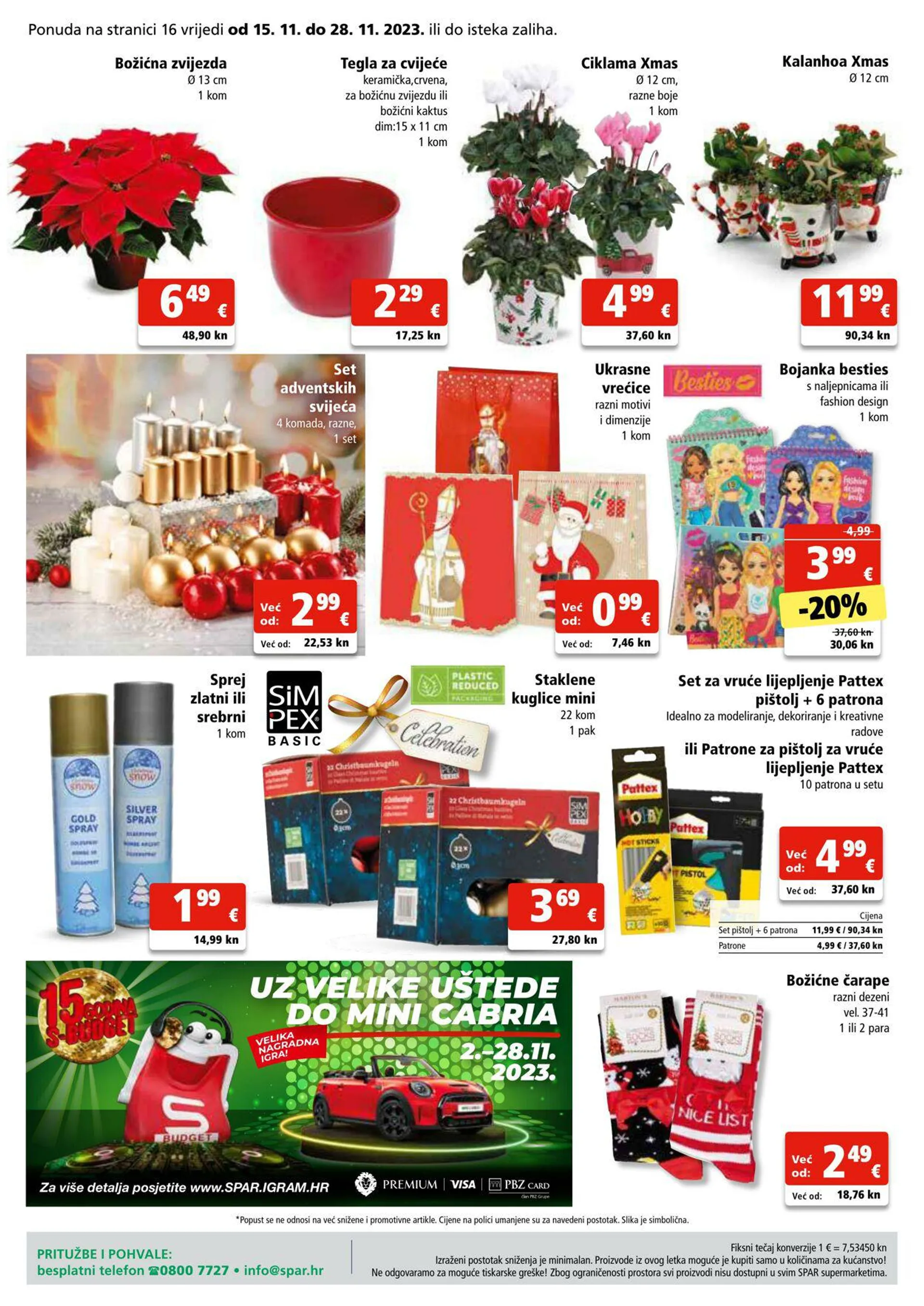 Katalog Spar od 15. studenoga do 21. studenoga 2023. - Pregled Stranica 16