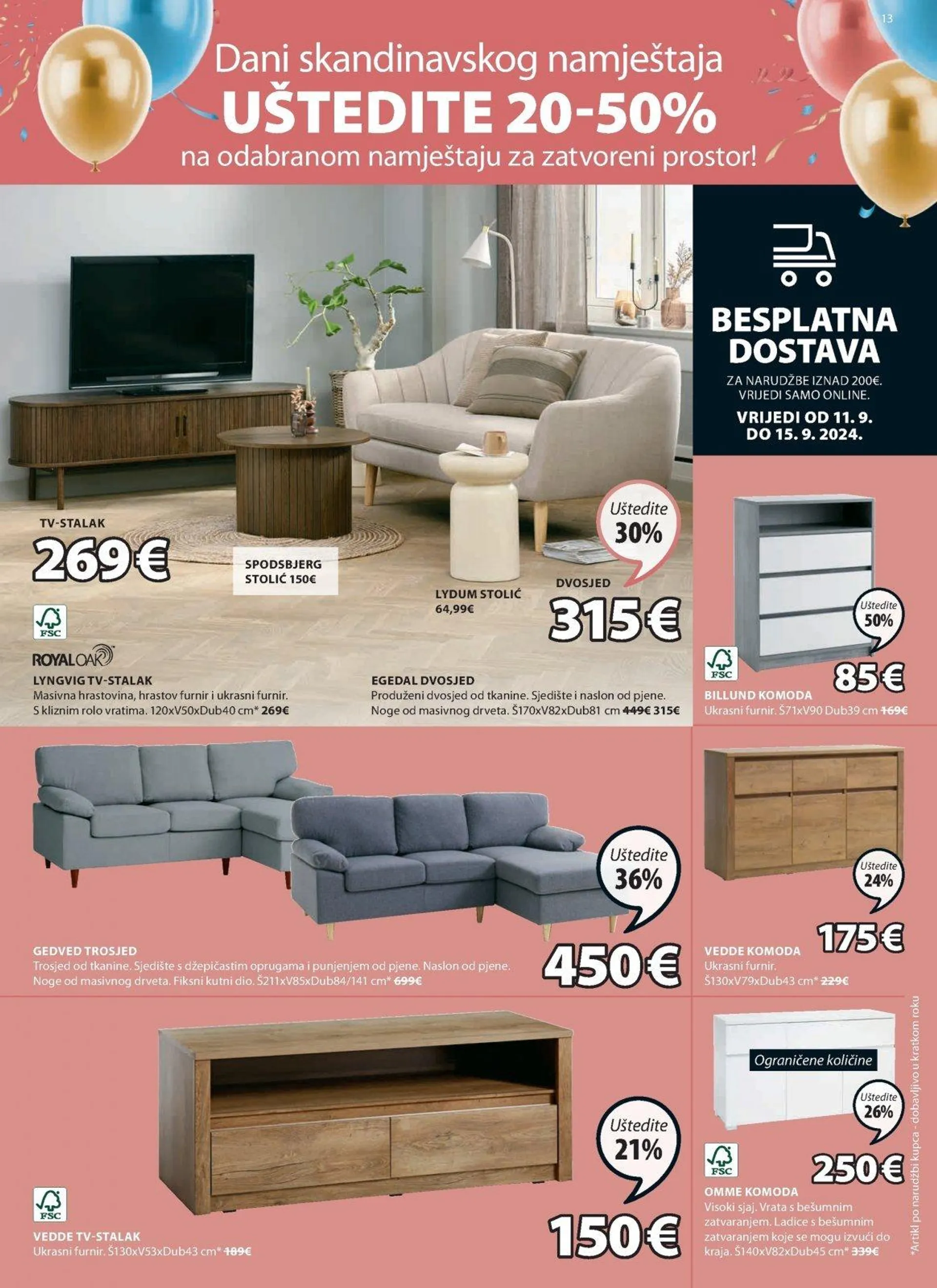 Katalog JYSK katalog do 15.10.2024 od 12. rujna do 15. listopada 2024. - Pregled Stranica 13