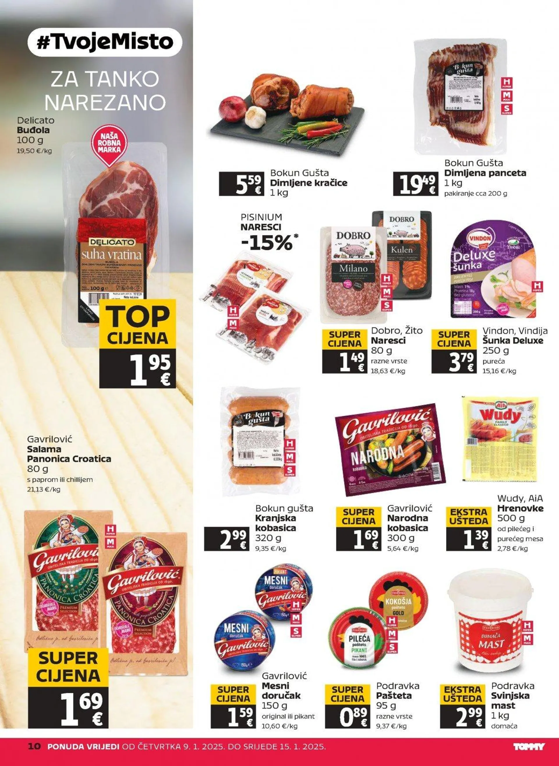 Katalog Tommy katalog do 15.01.2025 od 9. siječnja do 15. siječnja 2025. - Pregled Stranica 10