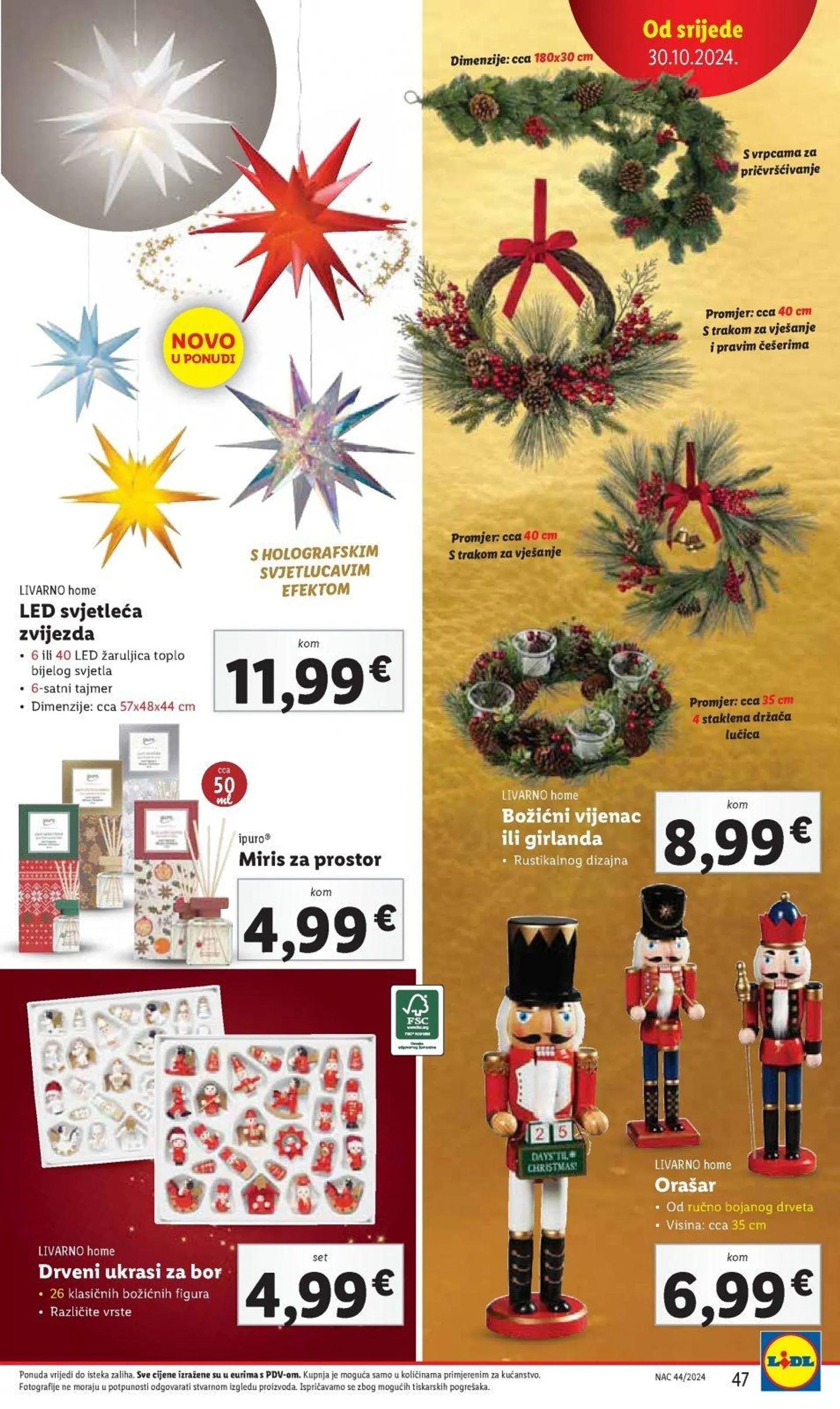 Katalog Lidl katalog do 03.11.2024 od 25. listopada do 3. studenoga 2024. - Pregled Stranica 47