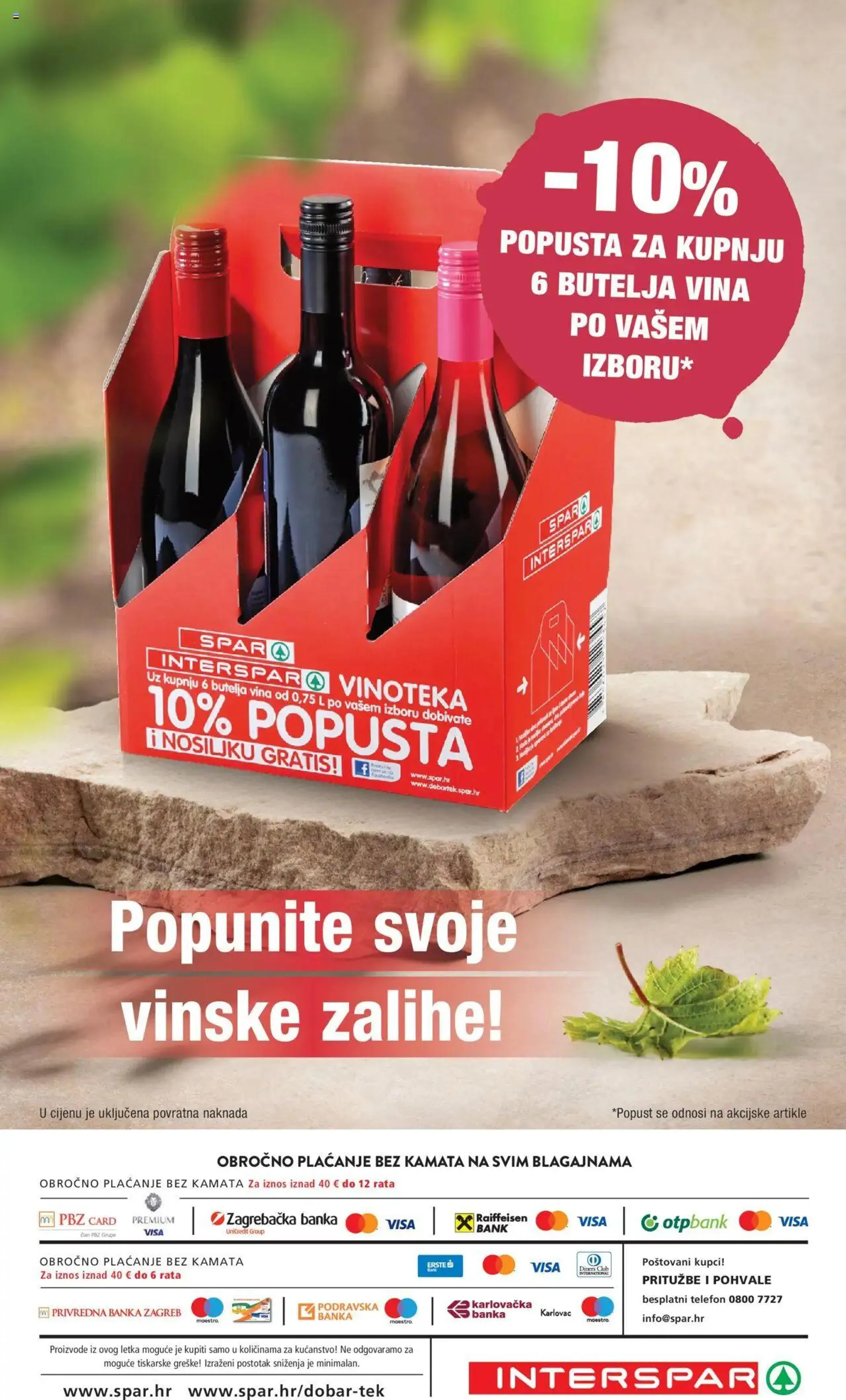 Katalog Katalog Vino Interspar od 19. rujna do 9. listopada 2024. - Pregled Stranica 64