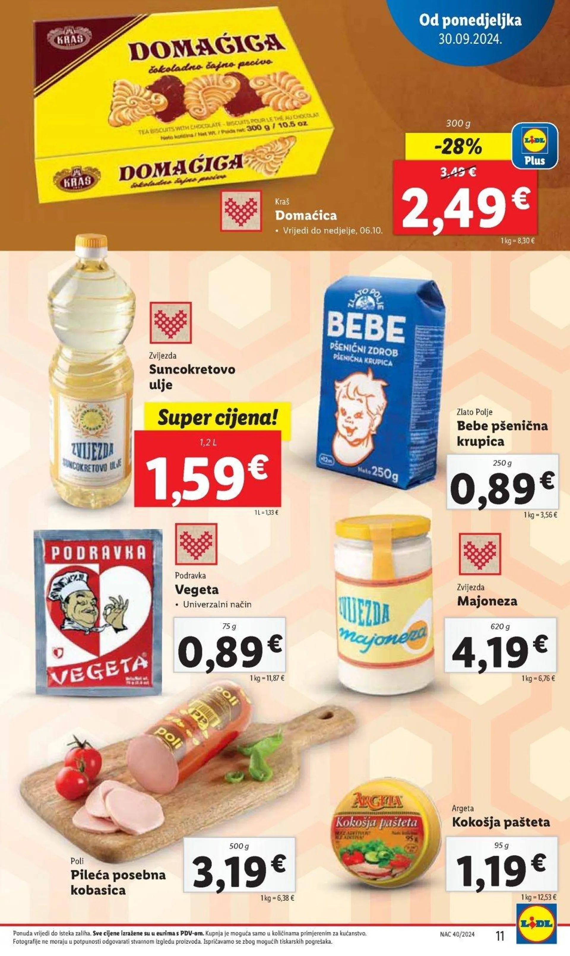 Katalog Lidl katalog do 06.10.2024 od 27. rujna do 6. listopada 2024. - Pregled Stranica 11