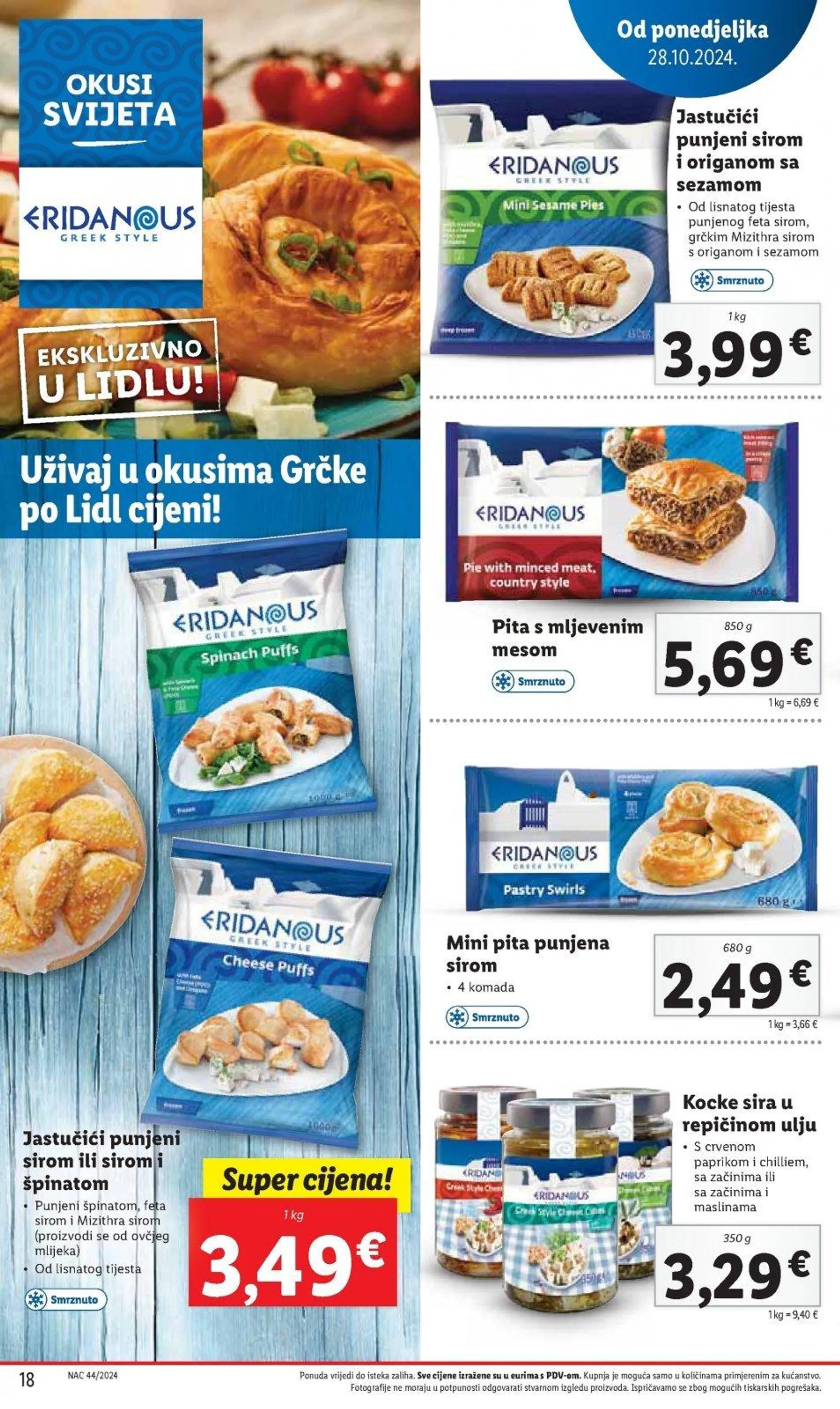 Katalog Lidl katalog do 03.11.2024 od 25. listopada do 3. studenoga 2024. - Pregled Stranica 18