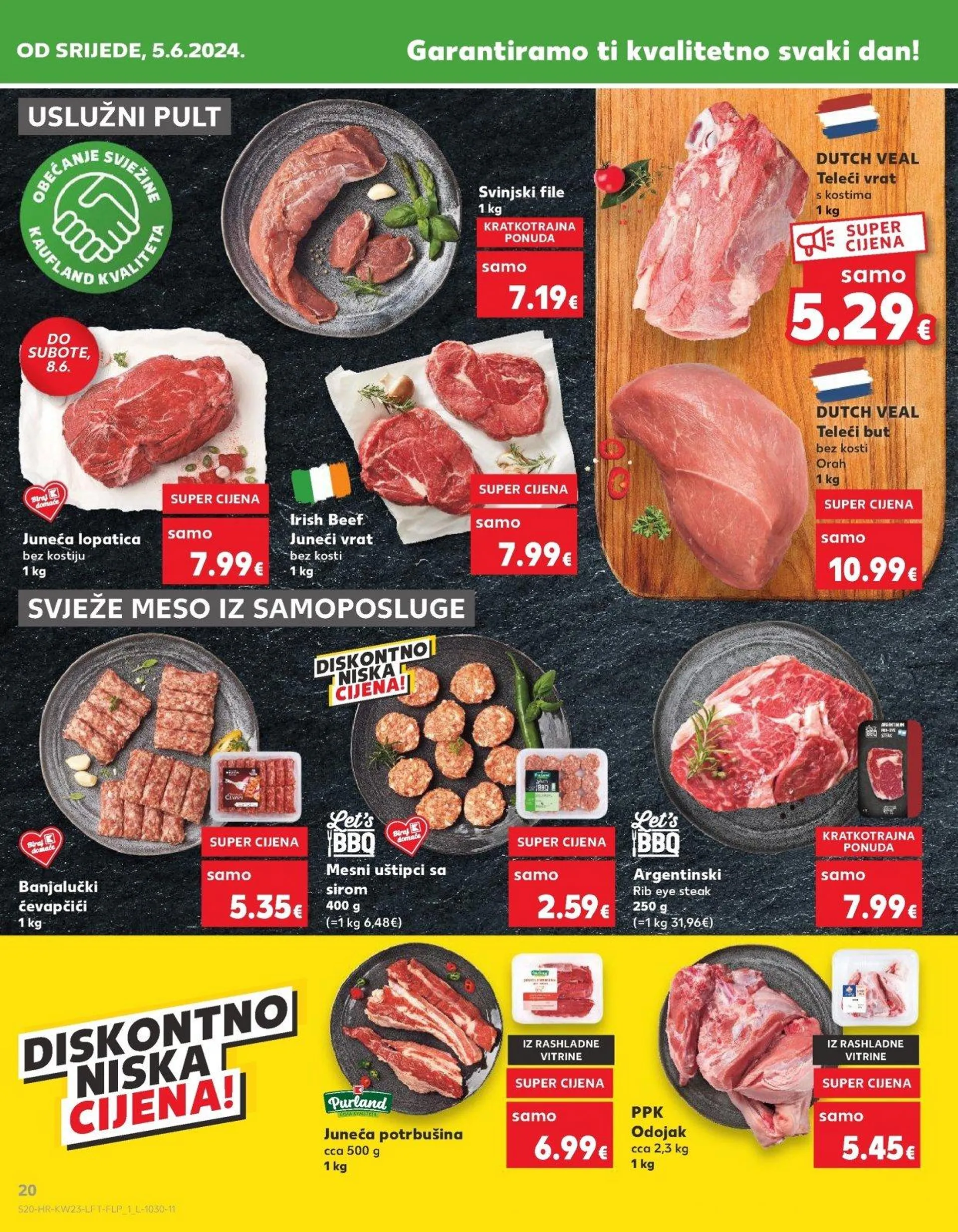 Katalog Kaufland katalog do 11.06.2024 od 5. lipnja do 11. lipnja 2024. - Pregled Stranica 20