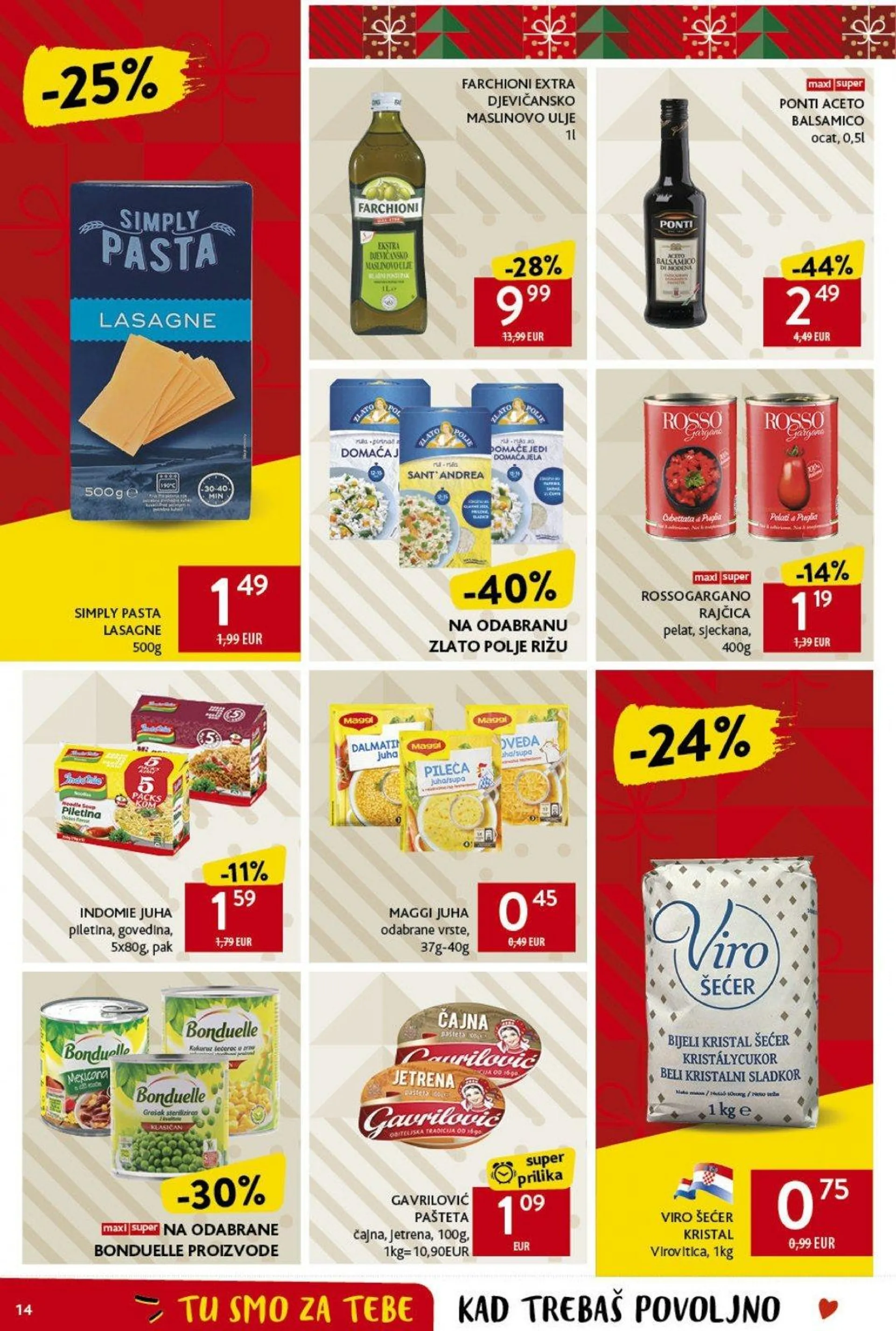 Katalog Konzum katalog do 24.12.2024 od 19. prosinca do 24. prosinca 2024. - Pregled Stranica 14