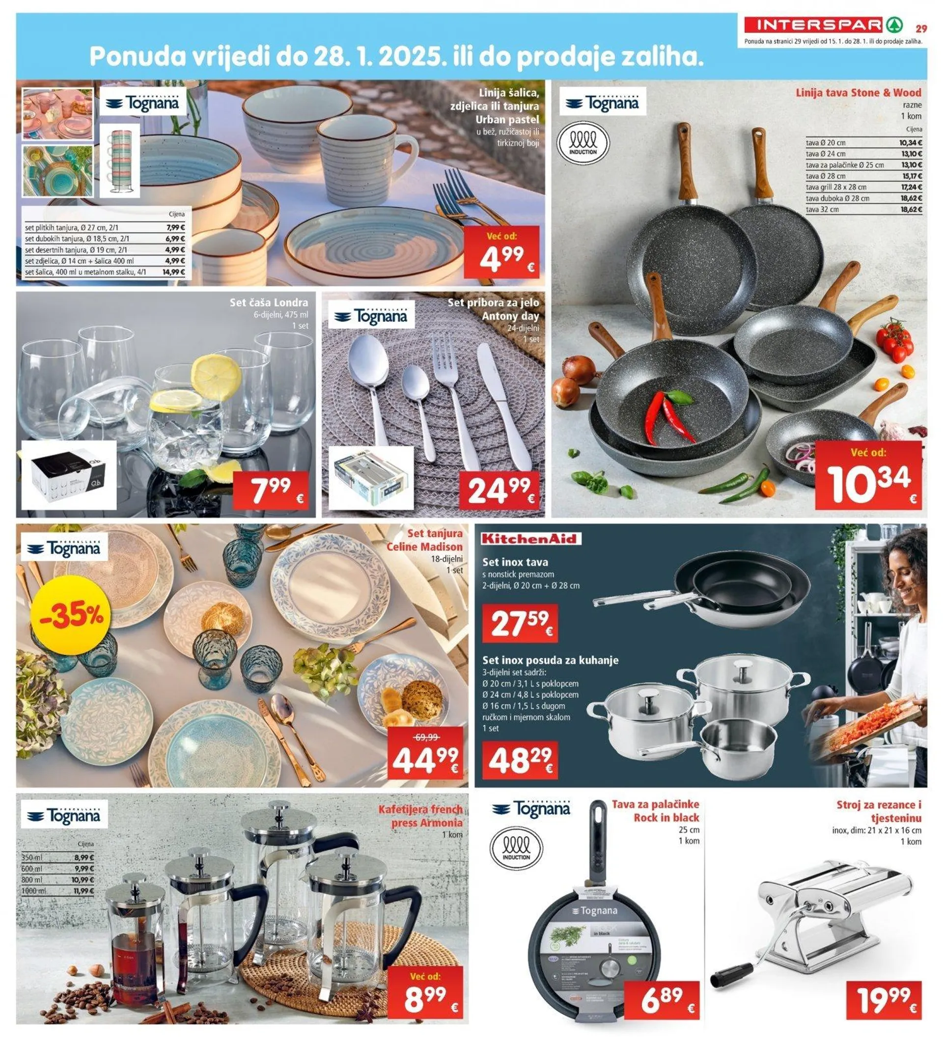 Katalog Interspar katalog do 21.01.2025 od 15. siječnja do 21. siječnja 2025. - Pregled Stranica 29