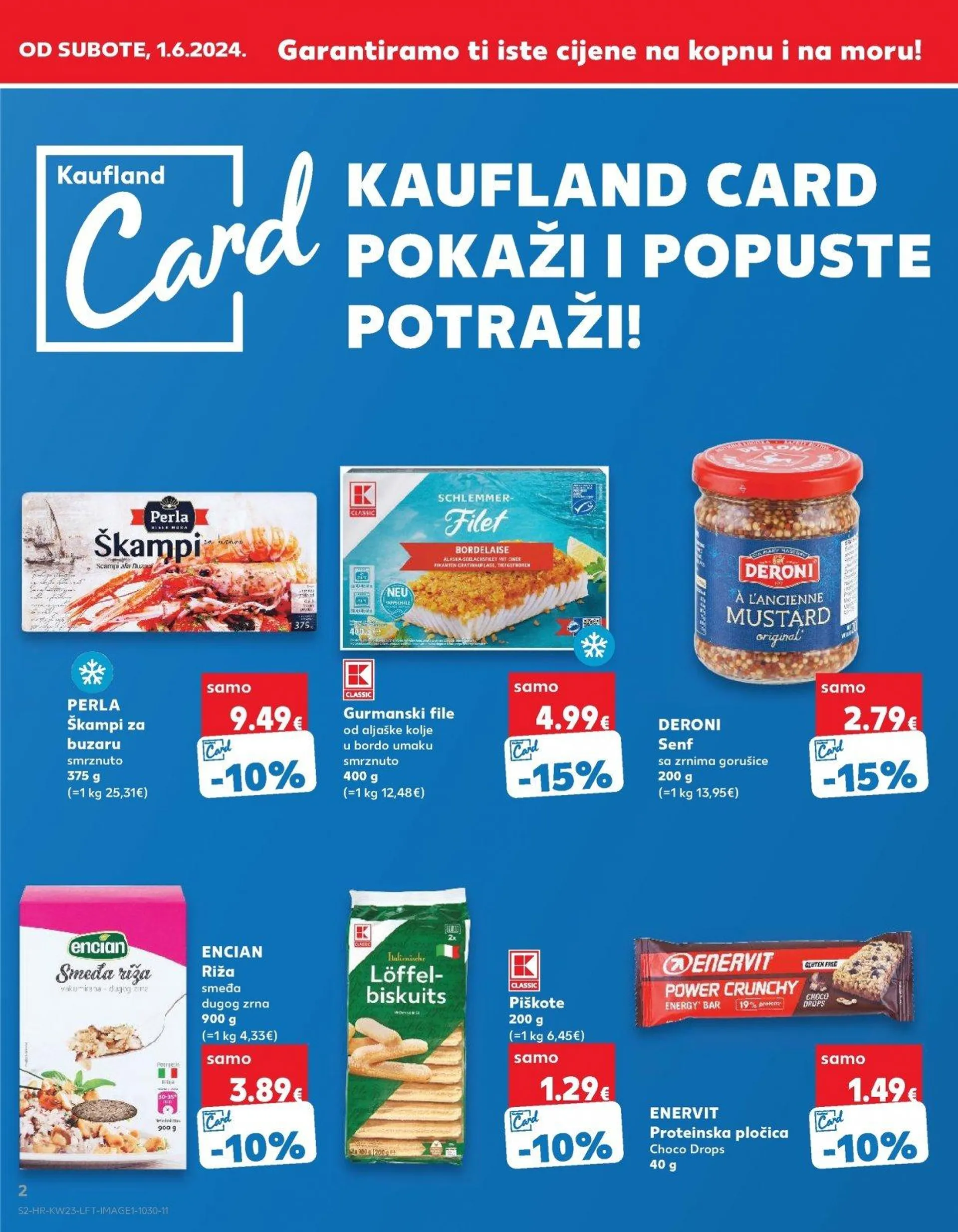 Katalog Kaufland katalog do 11.06.2024 od 5. lipnja do 11. lipnja 2024. - Pregled Stranica 2