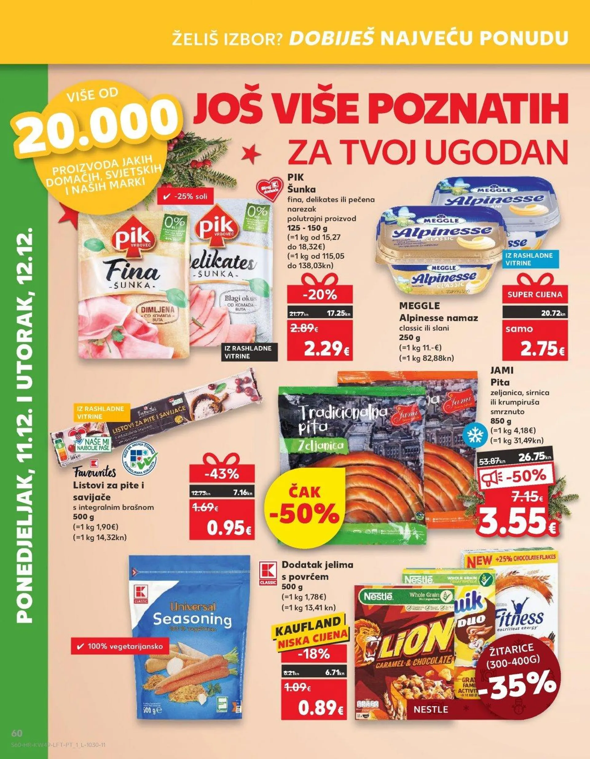Katalog Kaufland katalog do 12.12.2023 od 6. prosinca do 12. prosinca 2023. - Pregled Stranica 60