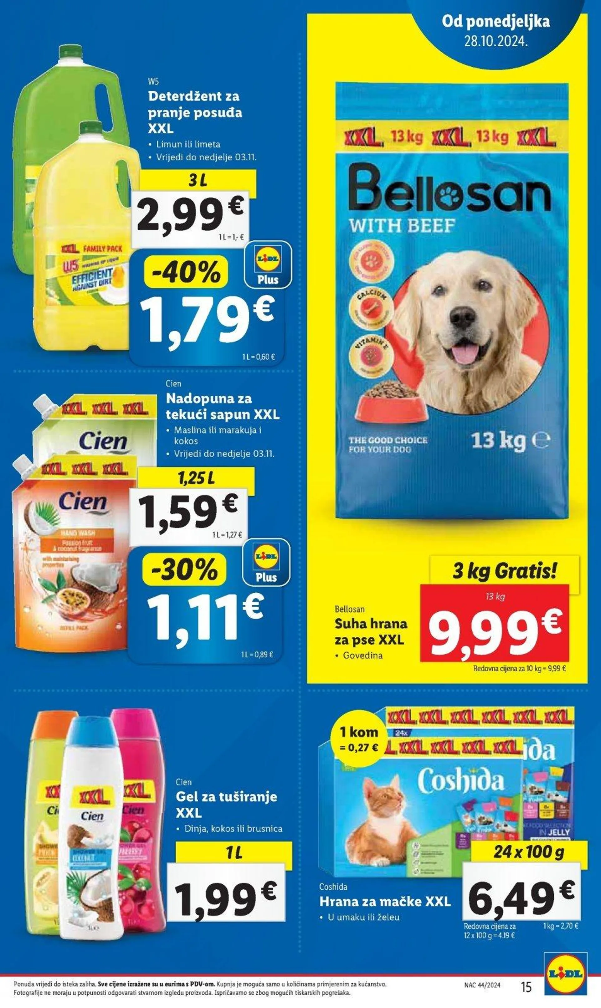 Katalog Lidl katalog do 03.11.2024 od 25. listopada do 3. studenoga 2024. - Pregled Stranica 15