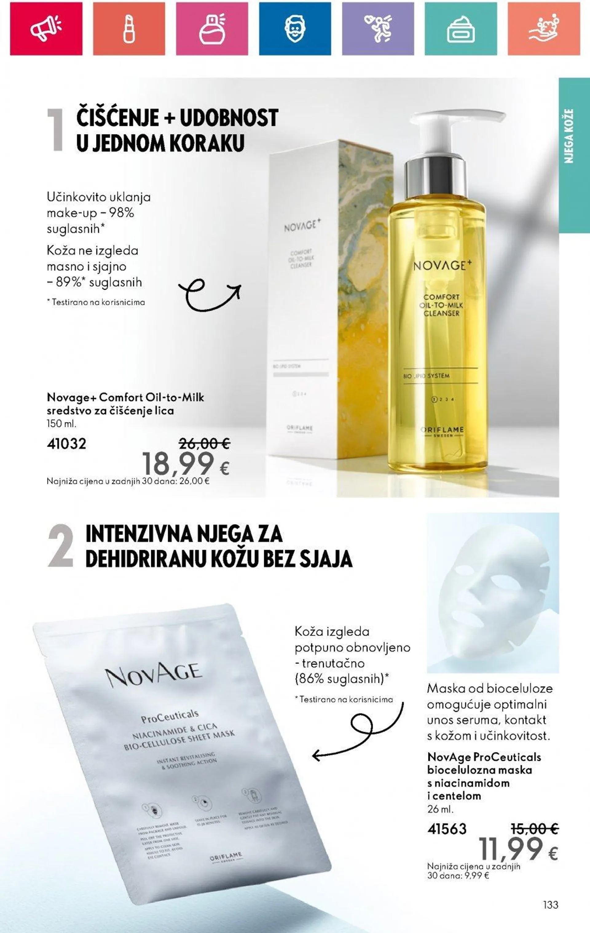 Katalog Oriflame katalog do 02.10.2024 od 12. rujna do 2. listopada 2024. - Pregled Stranica 133