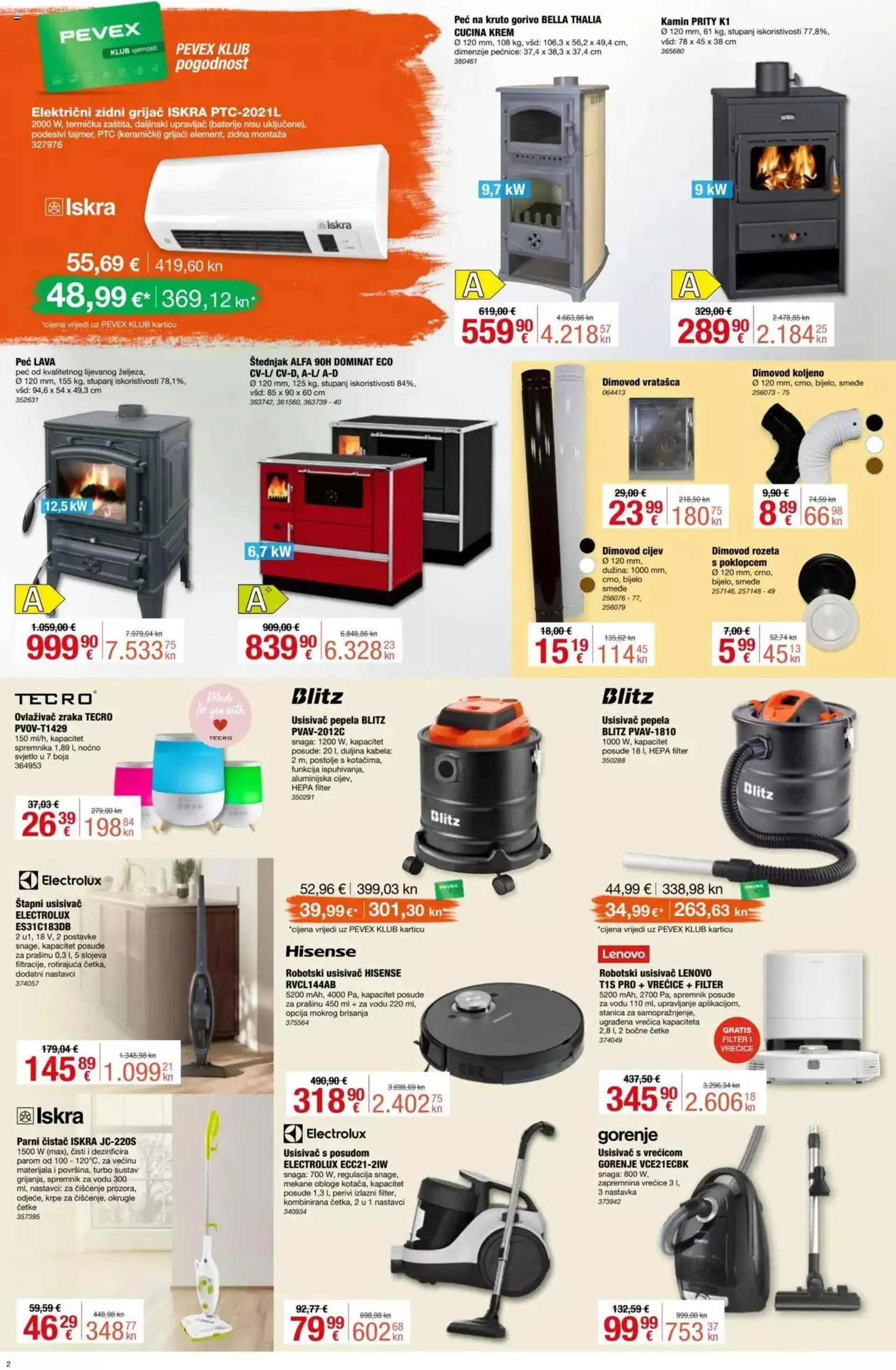 Katalog Uredite svoj savršeni dom Pevex od 31. kolovoza do 25. rujna 2023. - Pregled Stranica 2
