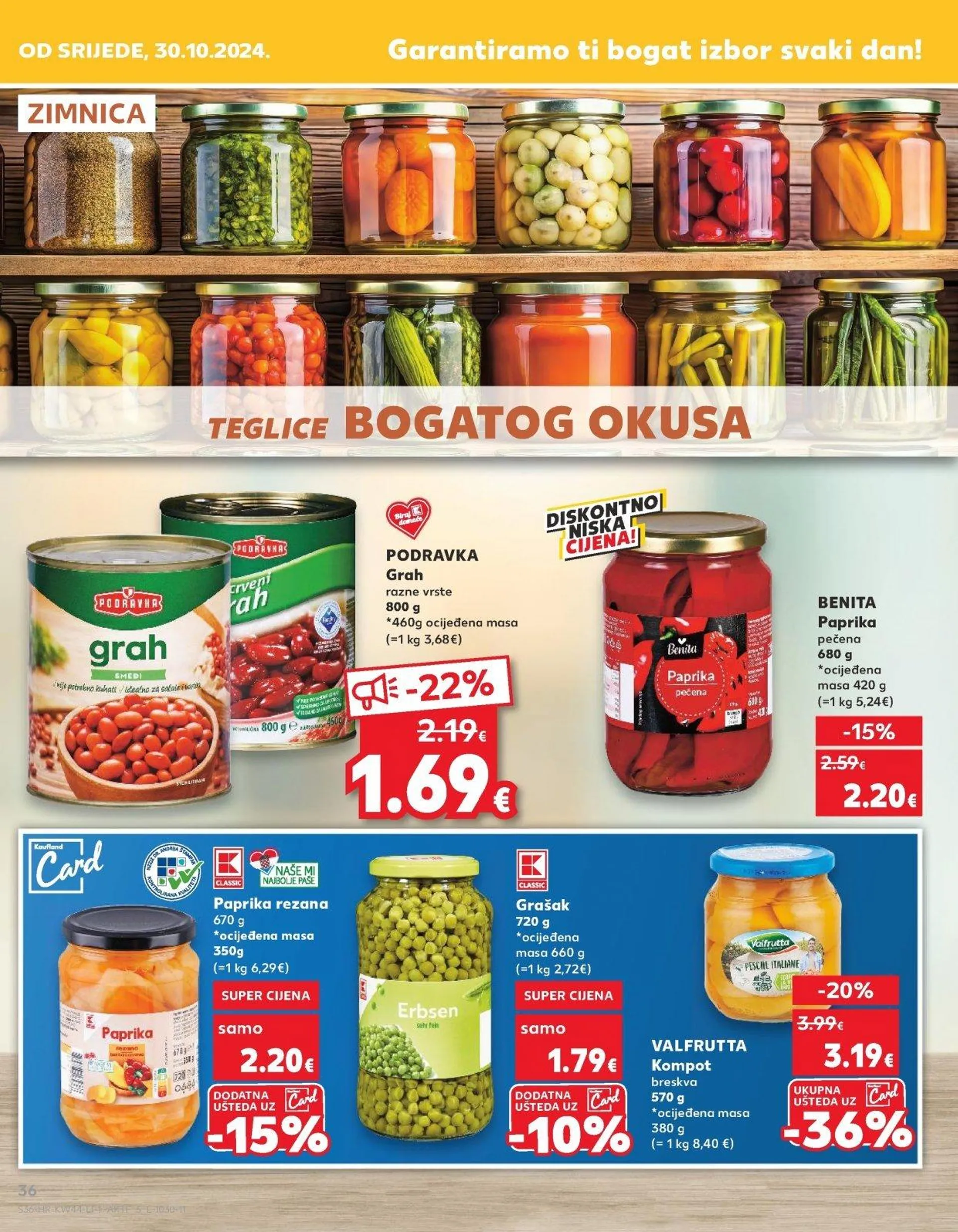 Katalog Kaufland katalog do 05.11.2024 od 30. listopada do 5. studenoga 2024. - Pregled Stranica 36