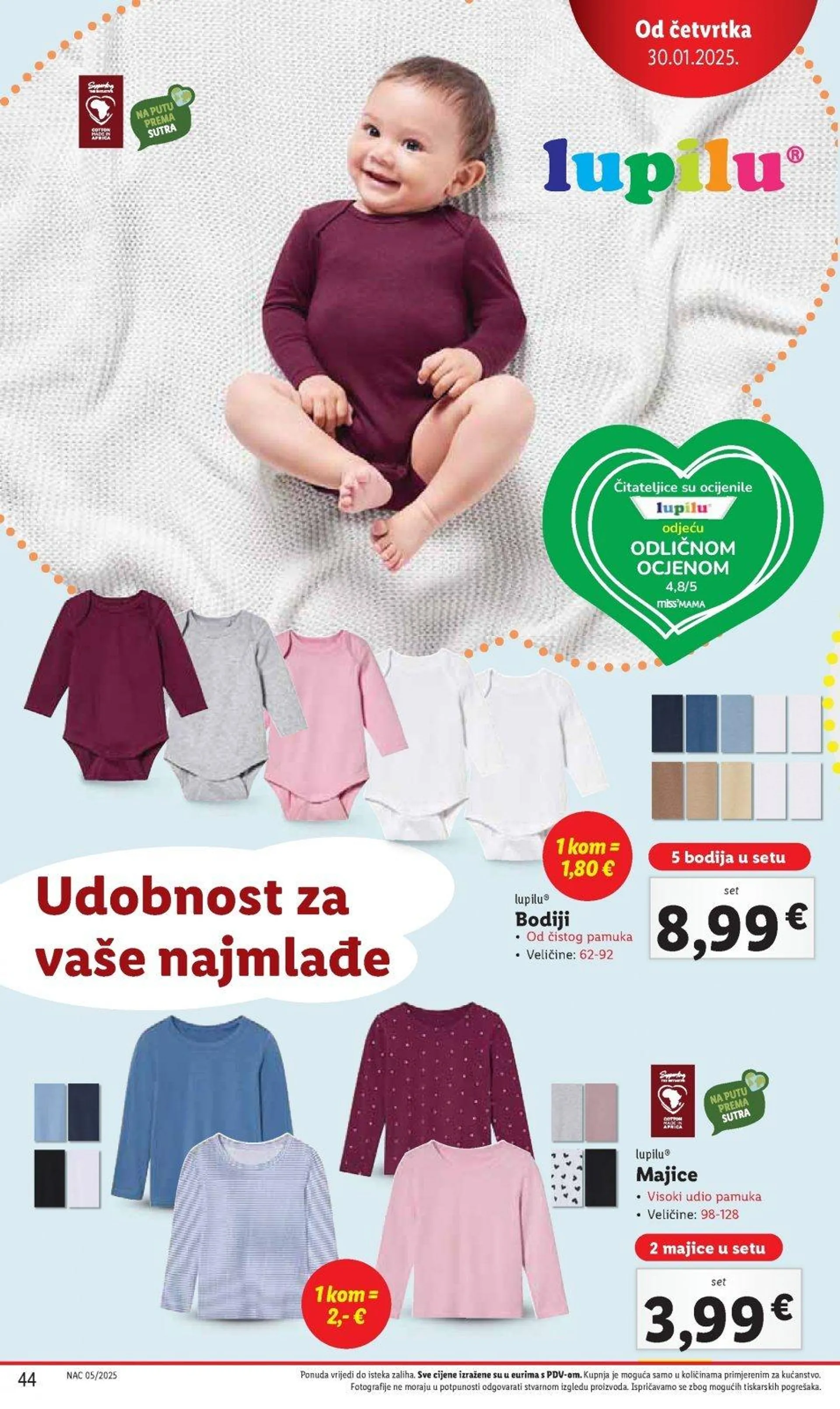 Katalog Lidl katalog do 02.02.2025 od 23. siječnja do 2. veljače 2025. - Pregled Stranica 44