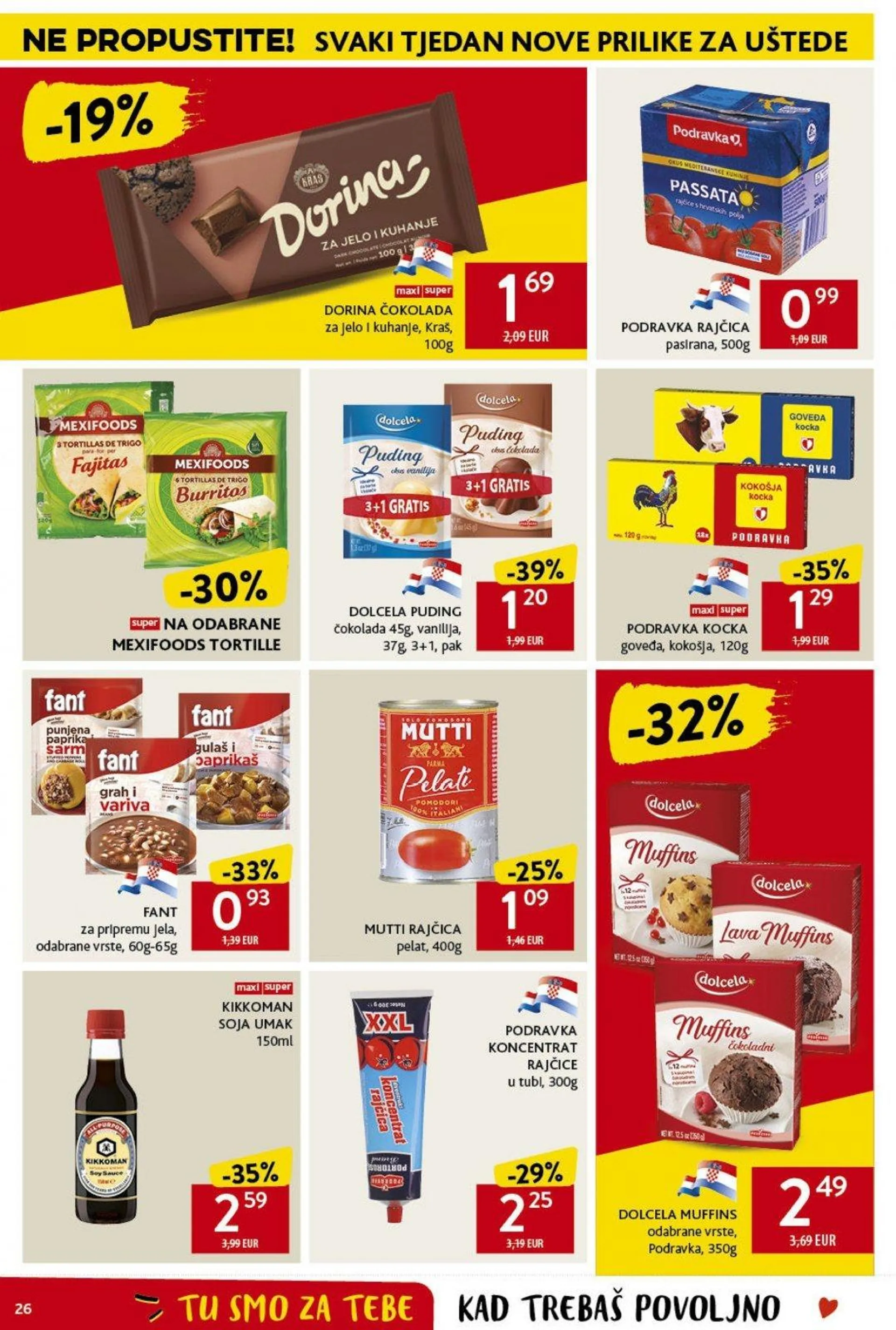 Katalog Konzum katalog do 02.10.2024 od 26. rujna do 2. listopada 2024. - Pregled Stranica 26