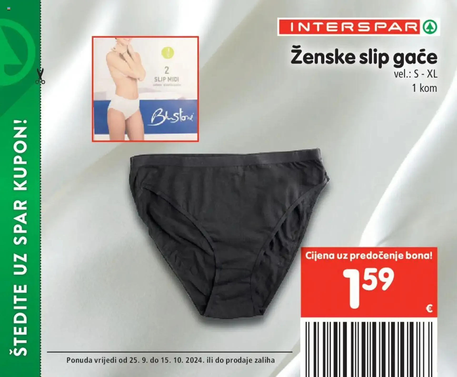 Katalog Posebne pogodnosti Interspar od 25. rujna do 15. listopada 2024. - Pregled Stranica 9