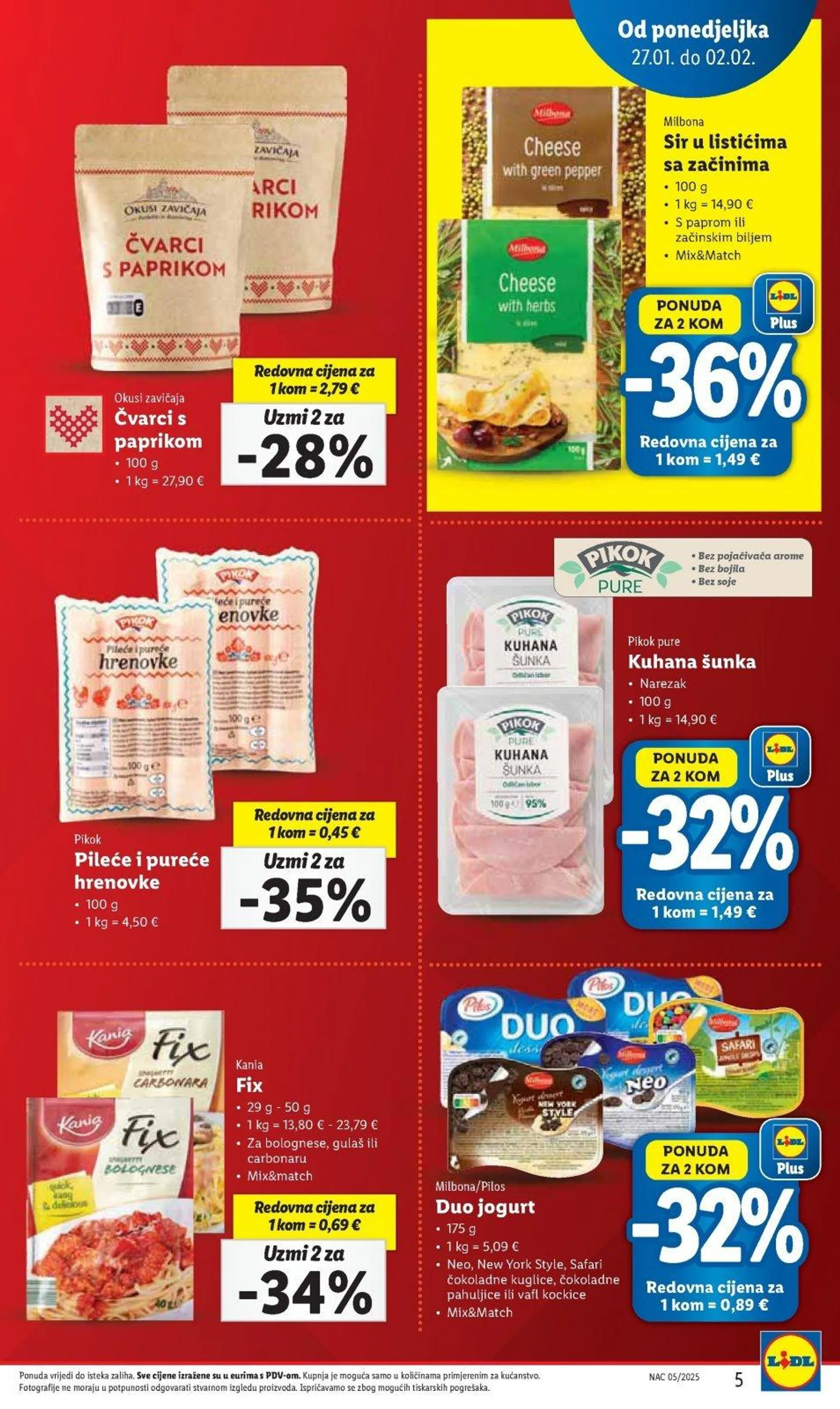 Katalog Lidl katalog do 02.02.2025 od 23. siječnja do 2. veljače 2025. - Pregled Stranica 5