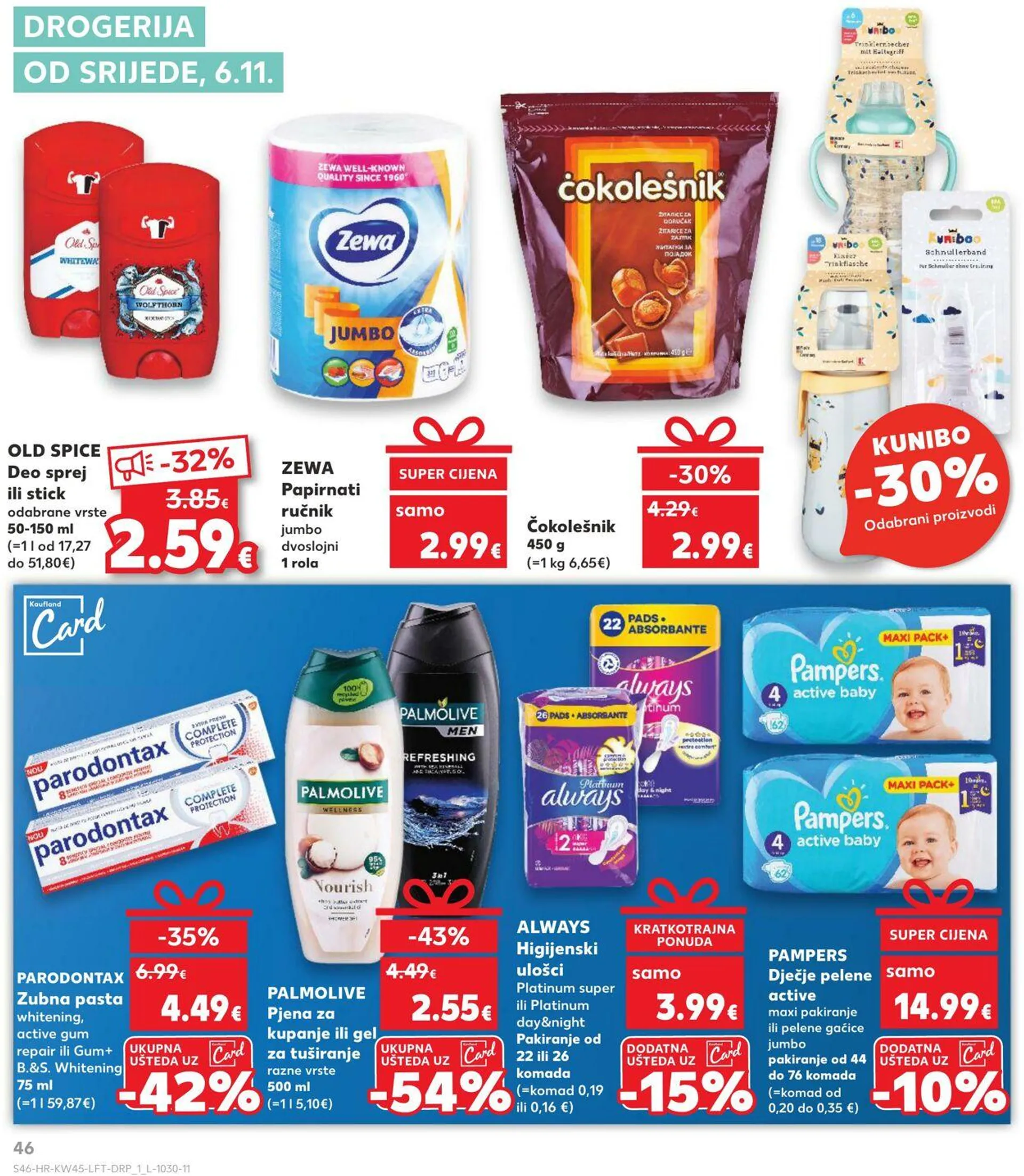 Katalog Kaufland od 6. studenoga do 12. studenoga 2024. - Pregled Stranica 46