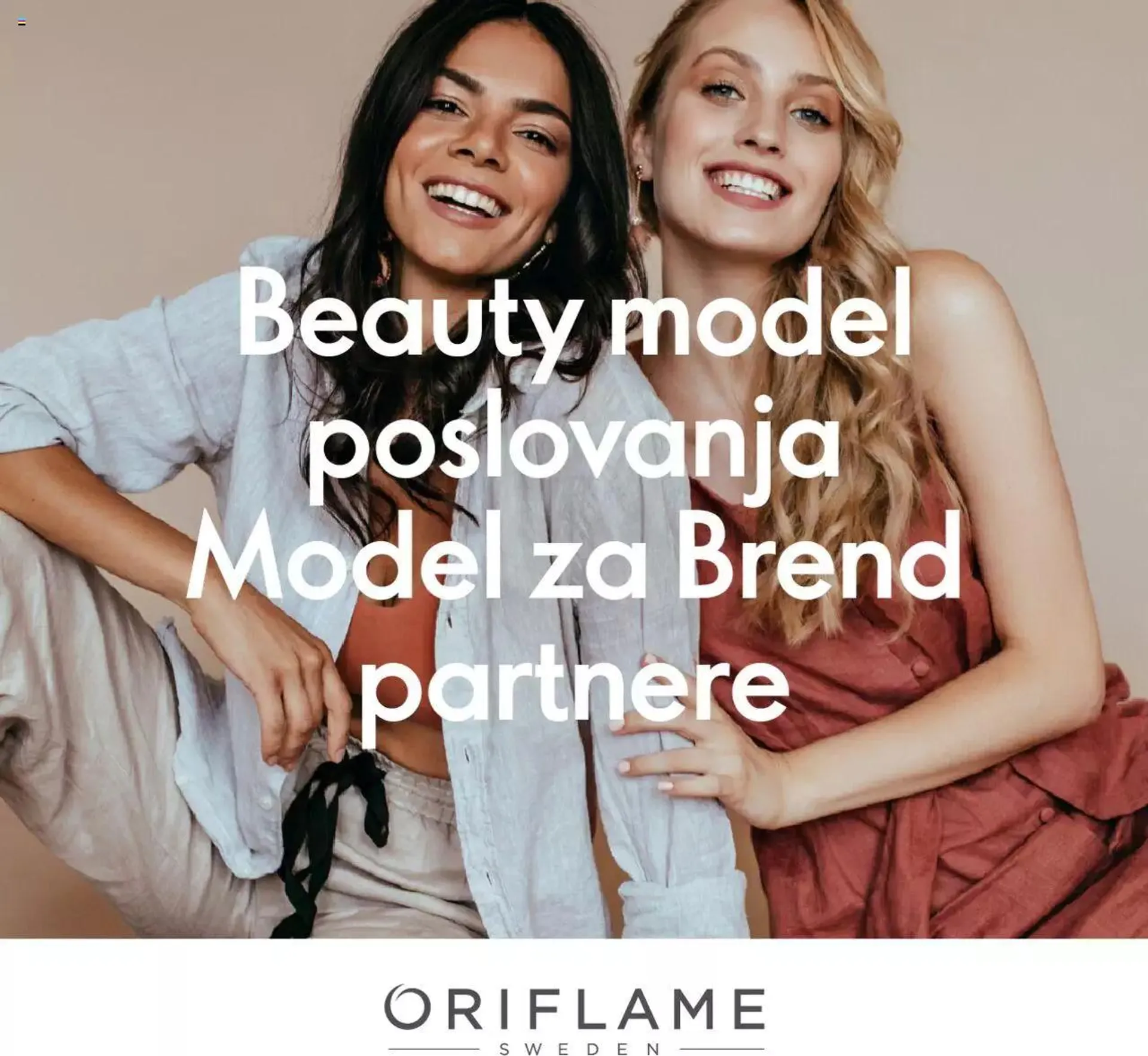 Oriflame katalog Model za Brend partnere - 23. siječnja 31. prosinca 2024.
