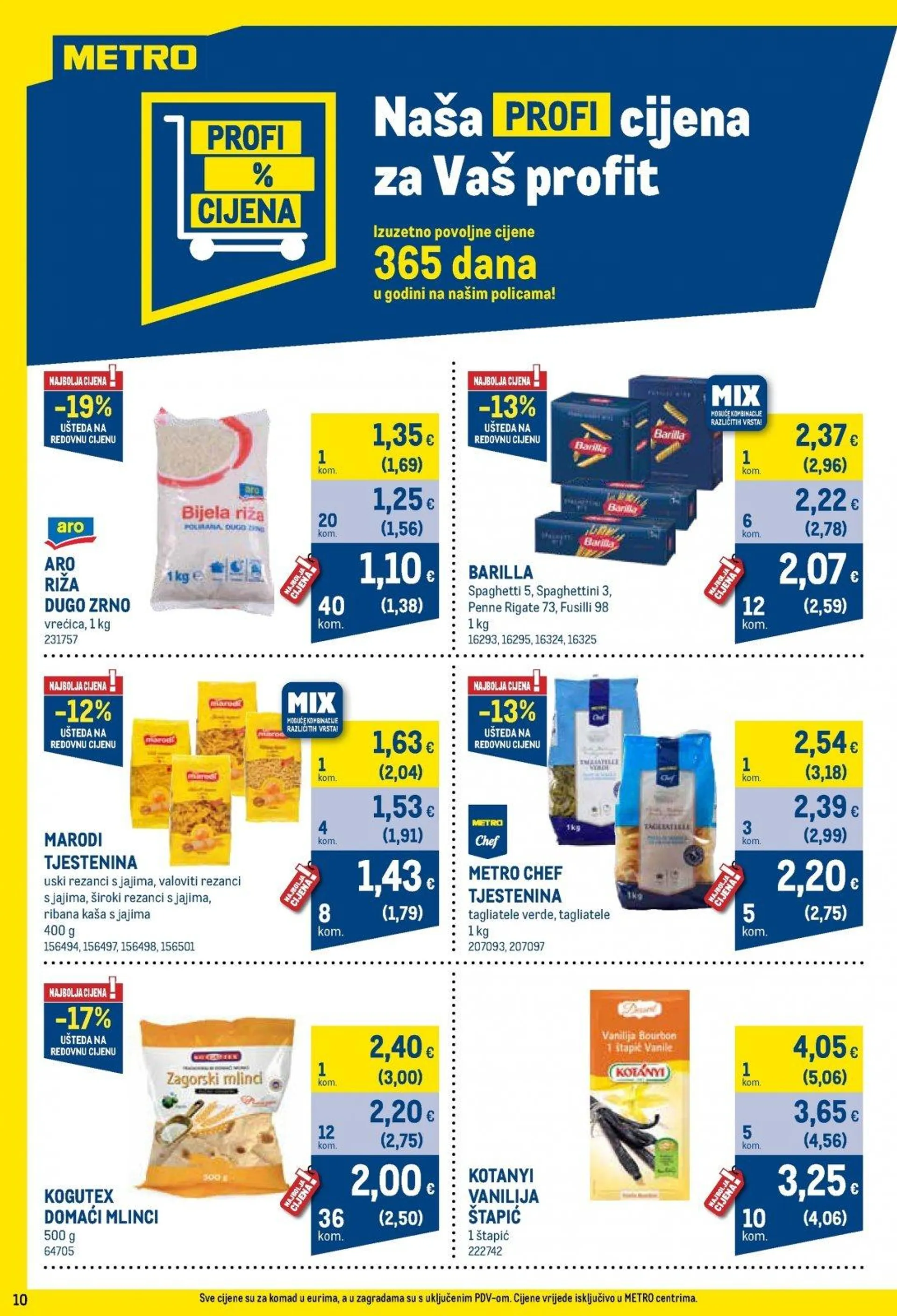 Katalog Metro katalog do 31.12.2024 od 5. prosinca do 31. prosinca 2024. - Pregled Stranica 10