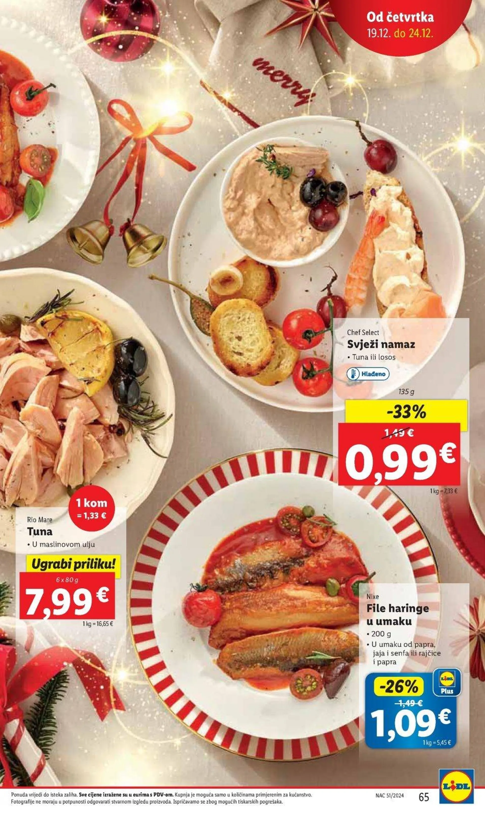 Katalog Lidl katalog do 24.12.2024 od 19. prosinca do 24. prosinca 2024. - Pregled Stranica 65