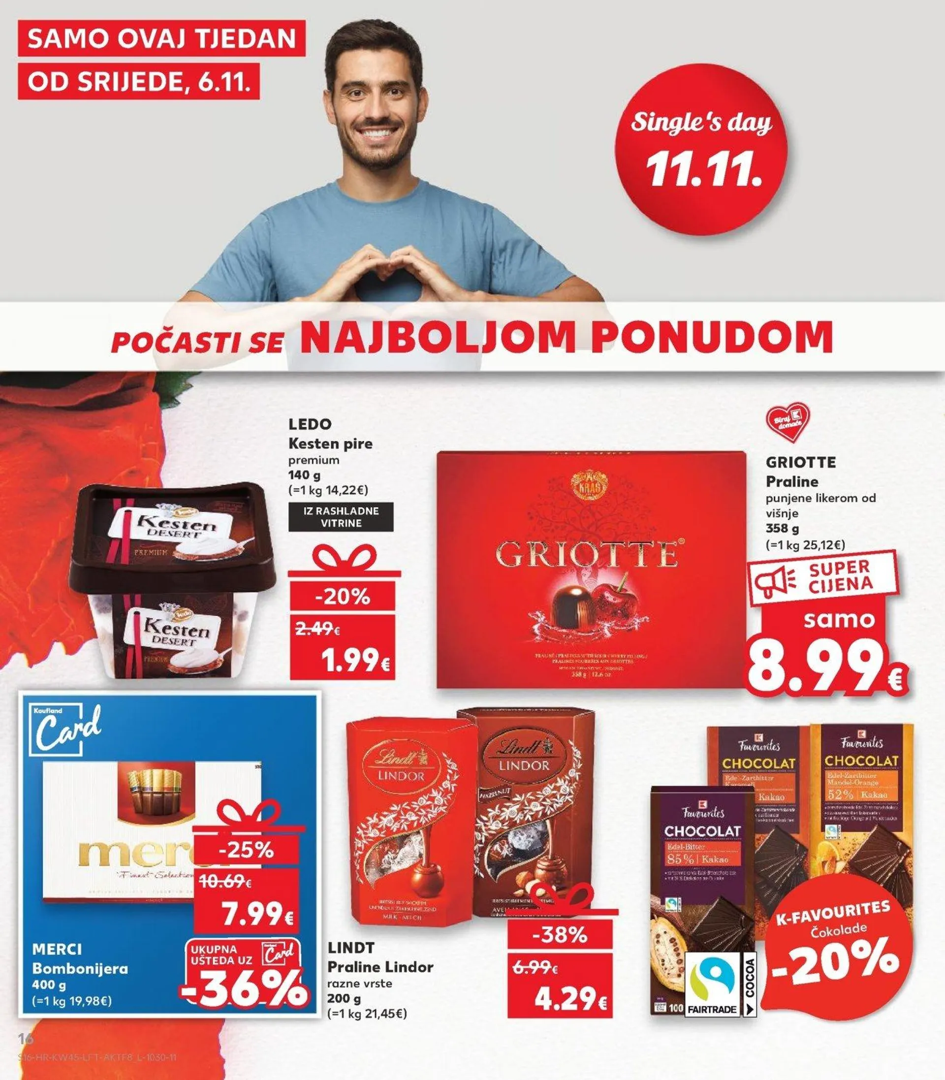 Katalog Kaufland katalog do 12.11.2024 od 6. studenoga do 12. studenoga 2024. - Pregled Stranica 16