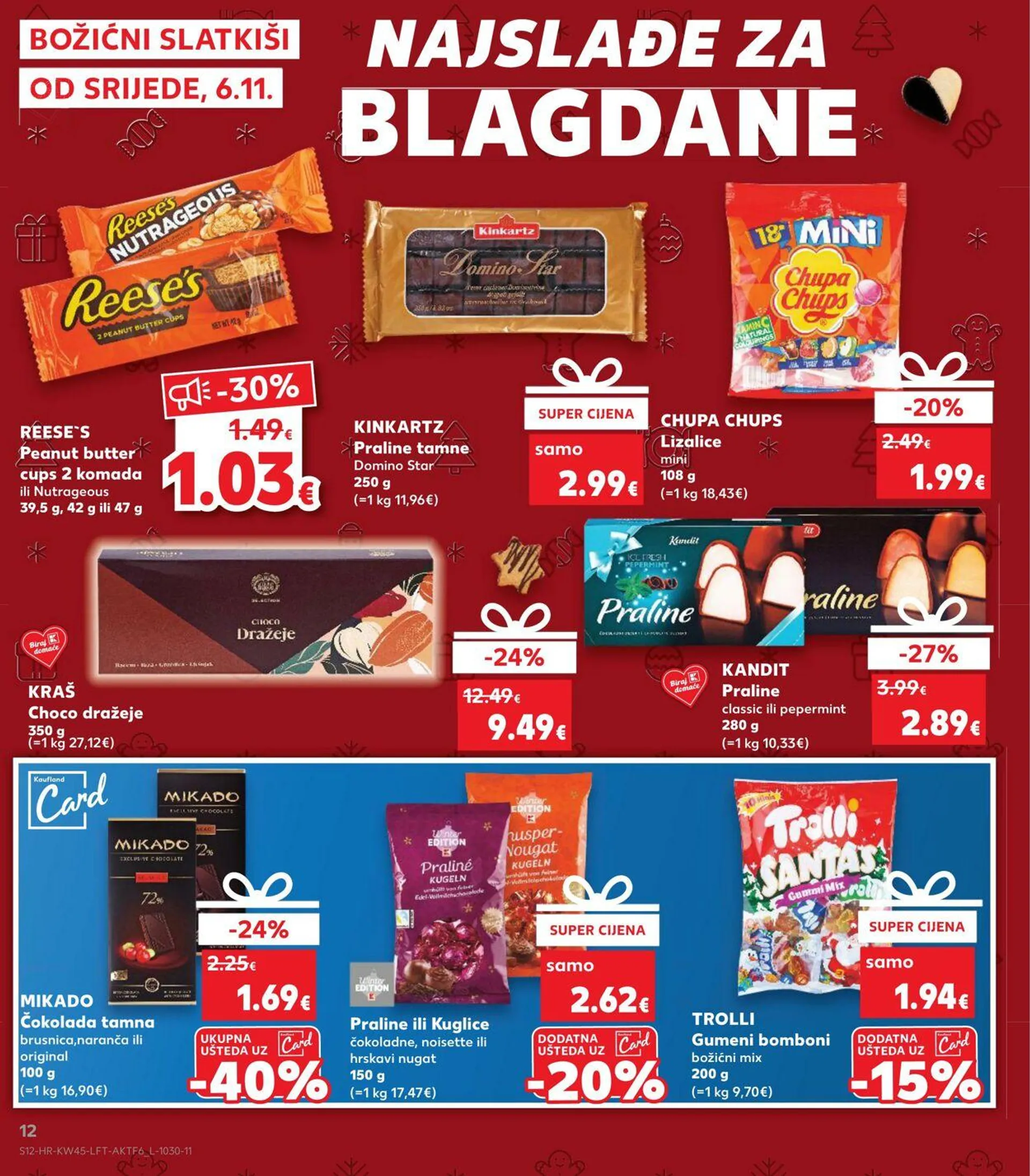 Katalog Kaufland od 6. studenoga do 12. studenoga 2024. - Pregled Stranica 12