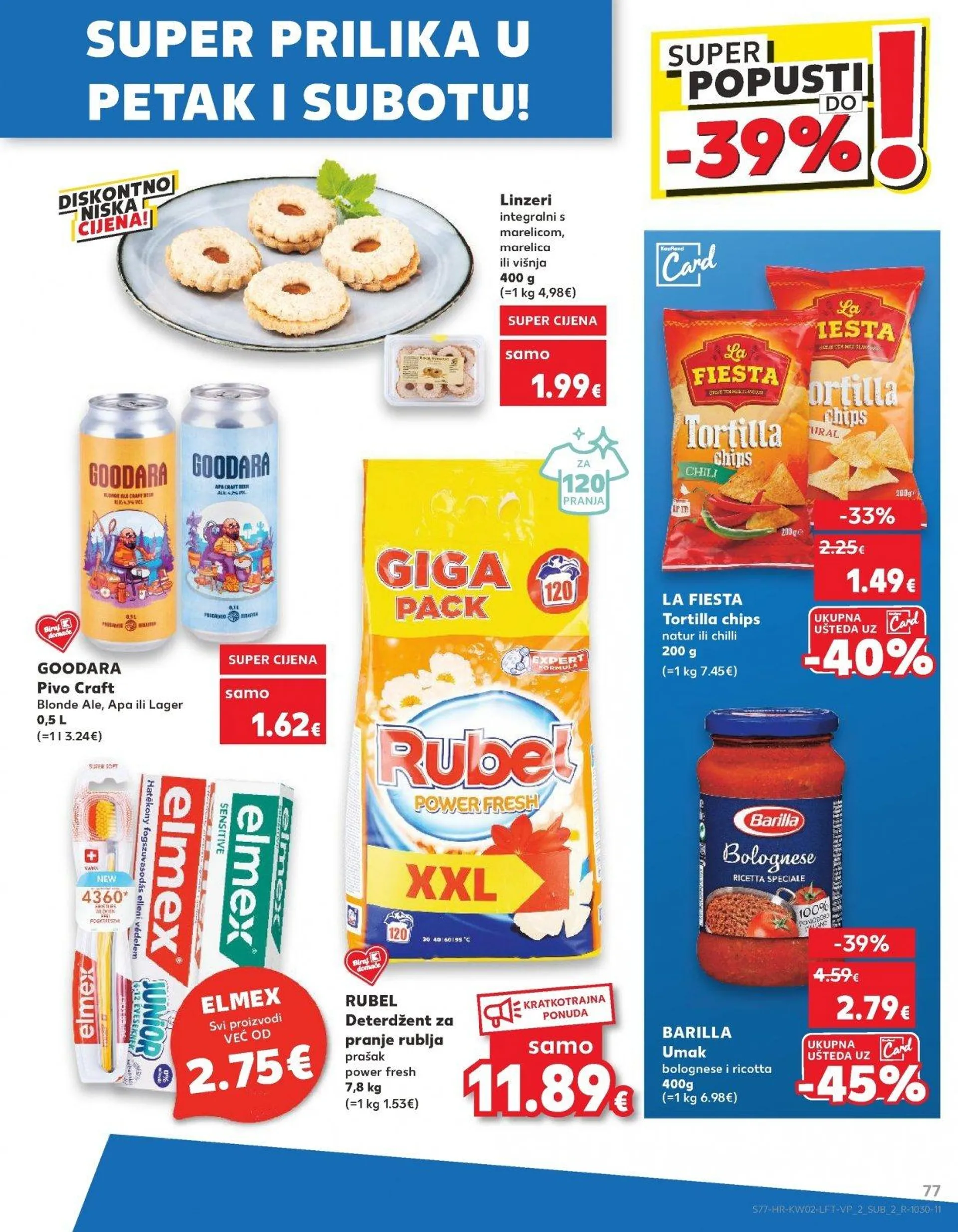 Katalog Kaufland katalog do 14.01.2025 od 8. siječnja do 14. siječnja 2025. - Pregled Stranica 77