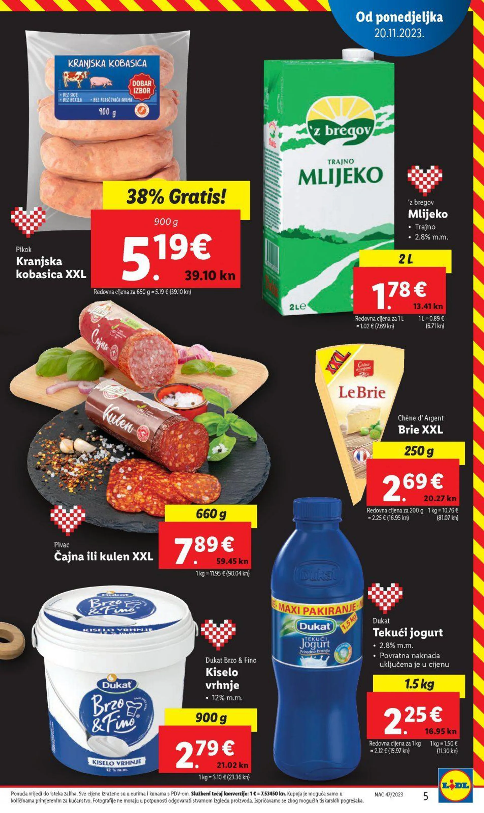 Katalog Lidl katalog do 26.11.2023 od 16. studenoga do 26. studenoga 2023. - Pregled Stranica 5