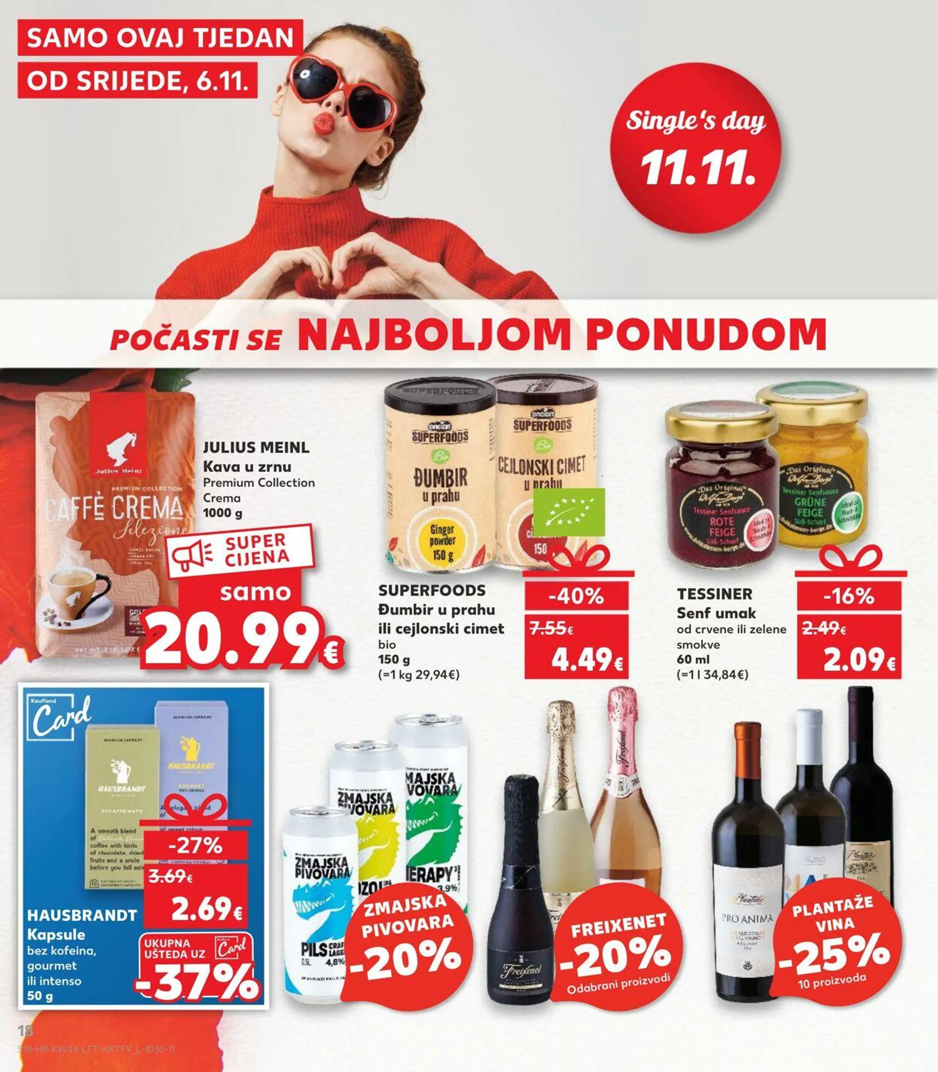 Katalog Kaufland od 6. studenoga do 12. studenoga 2024. - Pregled Stranica 18