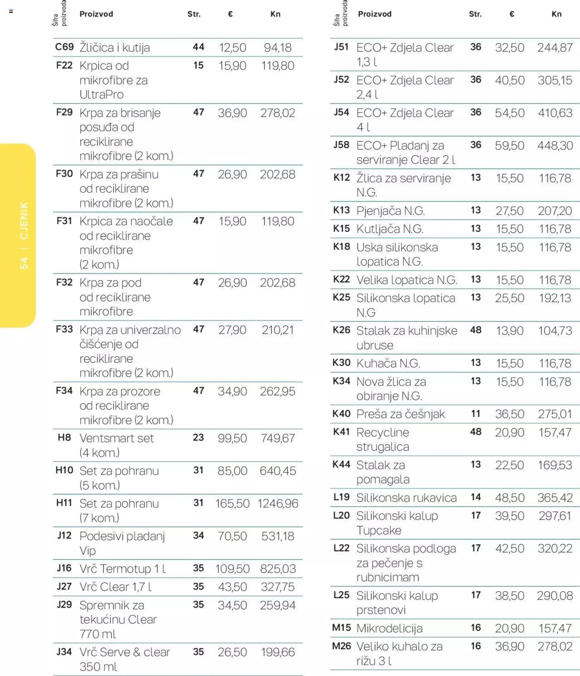 Katalog Katalog Tupperware Proljeće / Ljeto 2023 od 6. ožujka do 31. prosinca 2023. - Pregled Stranica 54