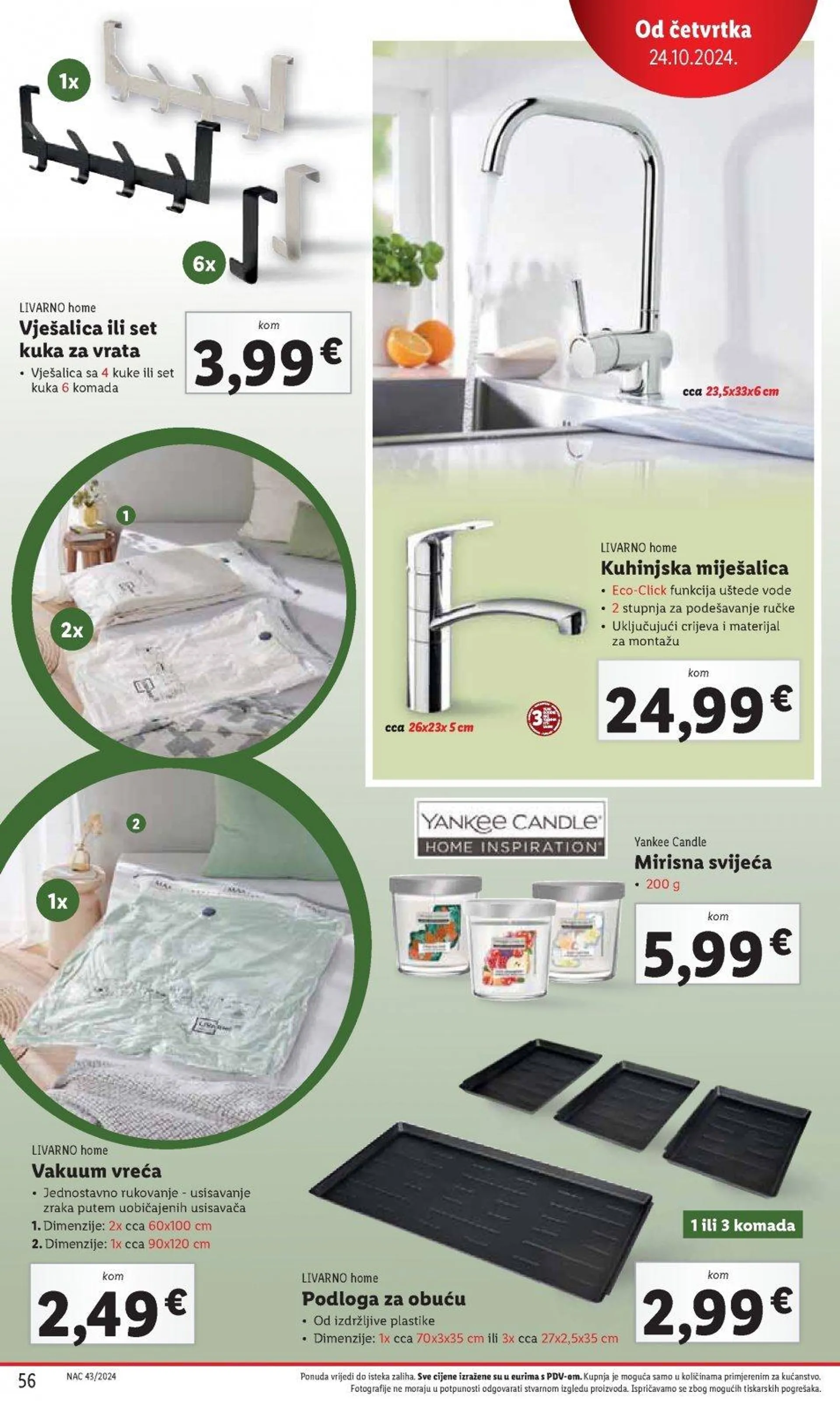 Katalog Lidl katalog do 27.10.2024 od 17. listopada do 27. listopada 2024. - Pregled Stranica 56