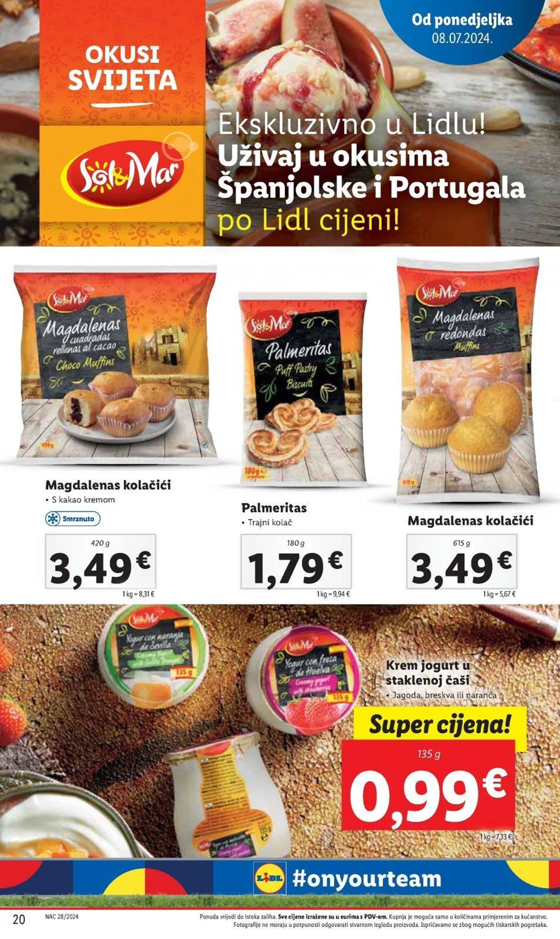 Katalog Lidl katalog do 14.07.2024 od 4. srpnja do 14. srpnja 2024. - Pregled Stranica 20