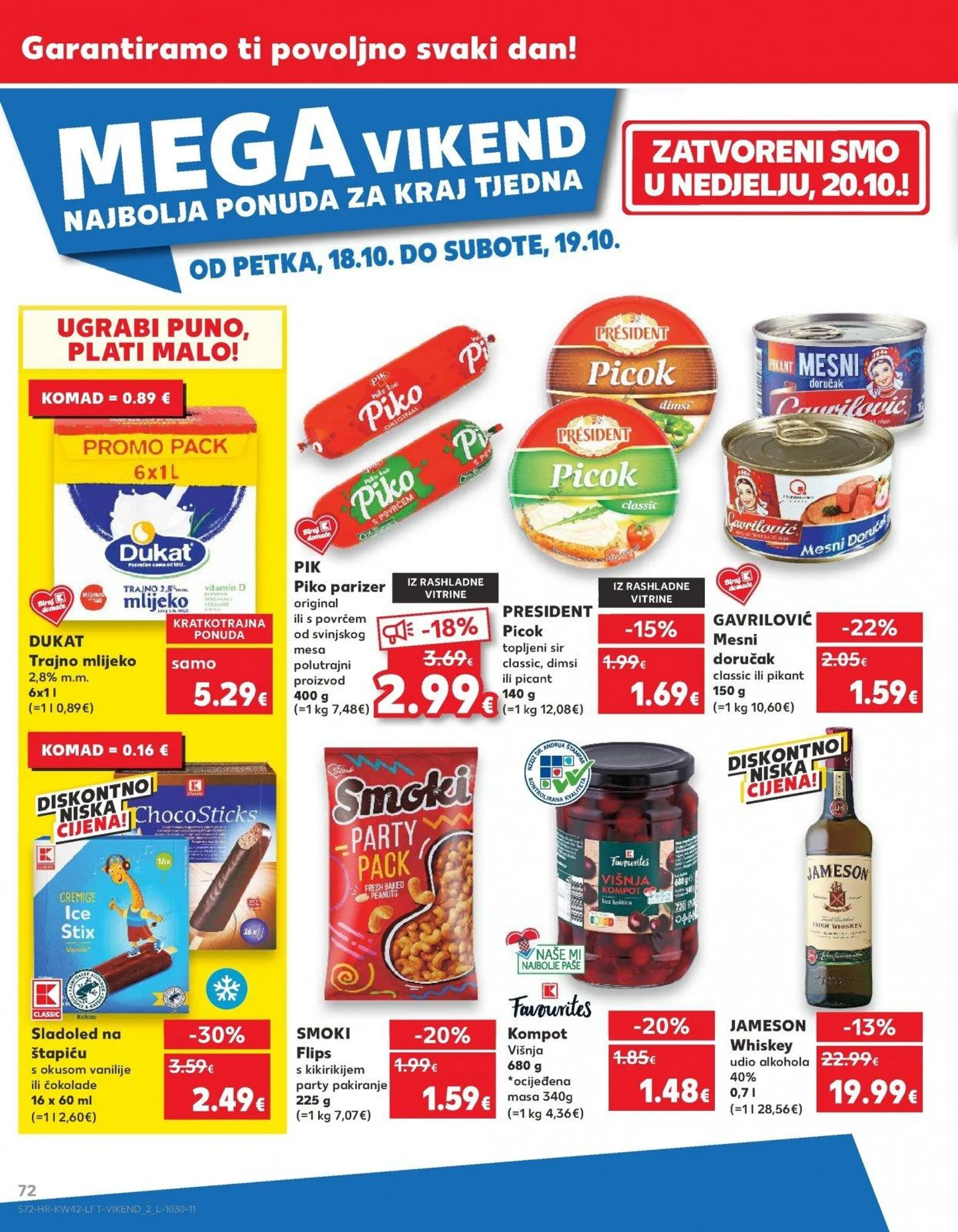 Katalog Kaufland katalog do 22.10.2024 od 16. listopada do 22. listopada 2024. - Pregled Stranica 72