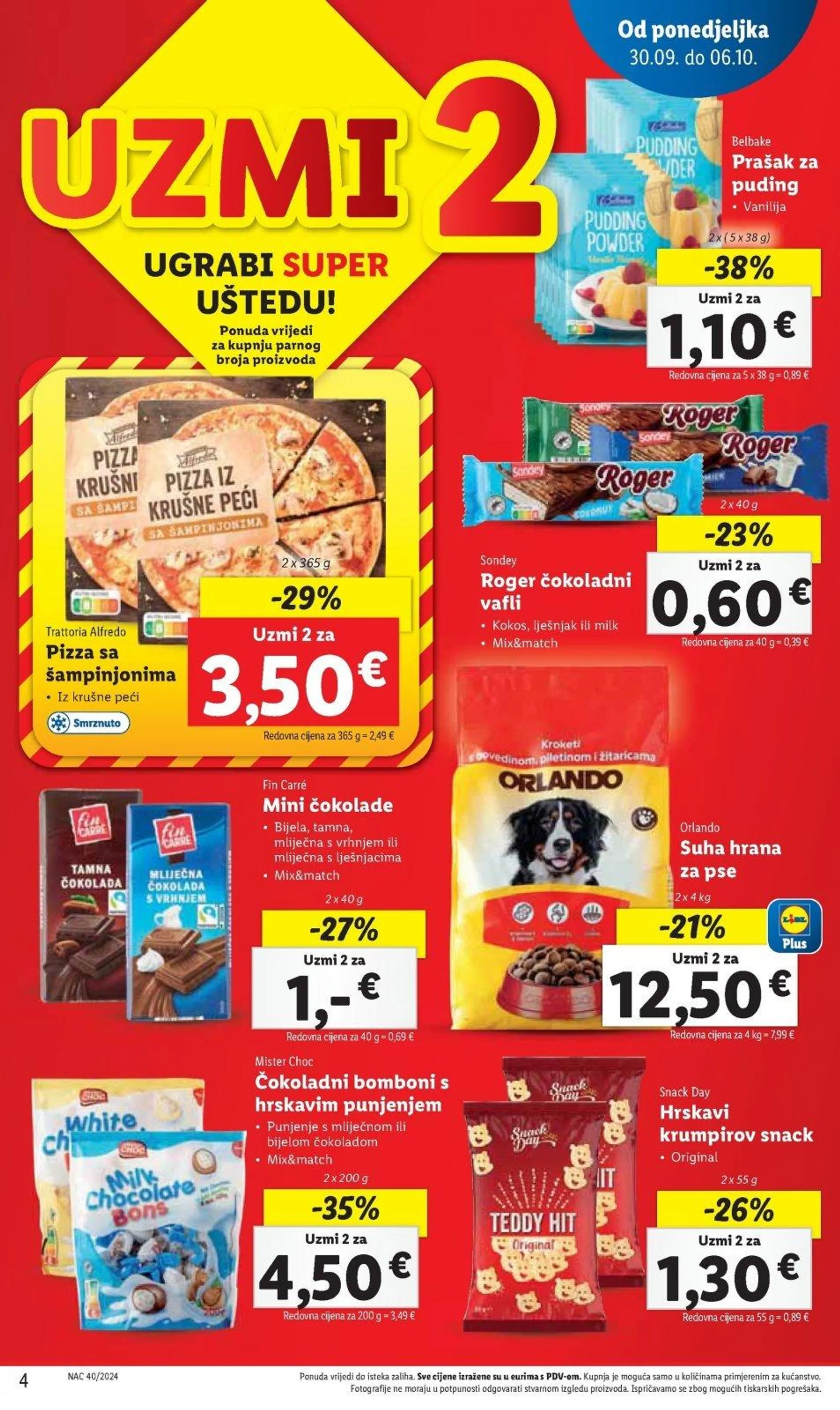 Katalog Lidl katalog do 06.10.2024 od 27. rujna do 6. listopada 2024. - Pregled Stranica 4