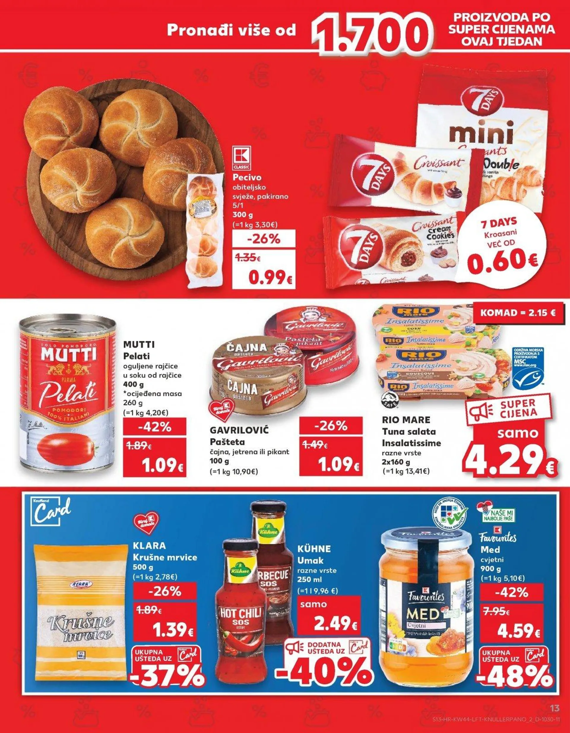 Katalog Kaufland katalog do 05.11.2024 od 30. listopada do 5. studenoga 2024. - Pregled Stranica 13