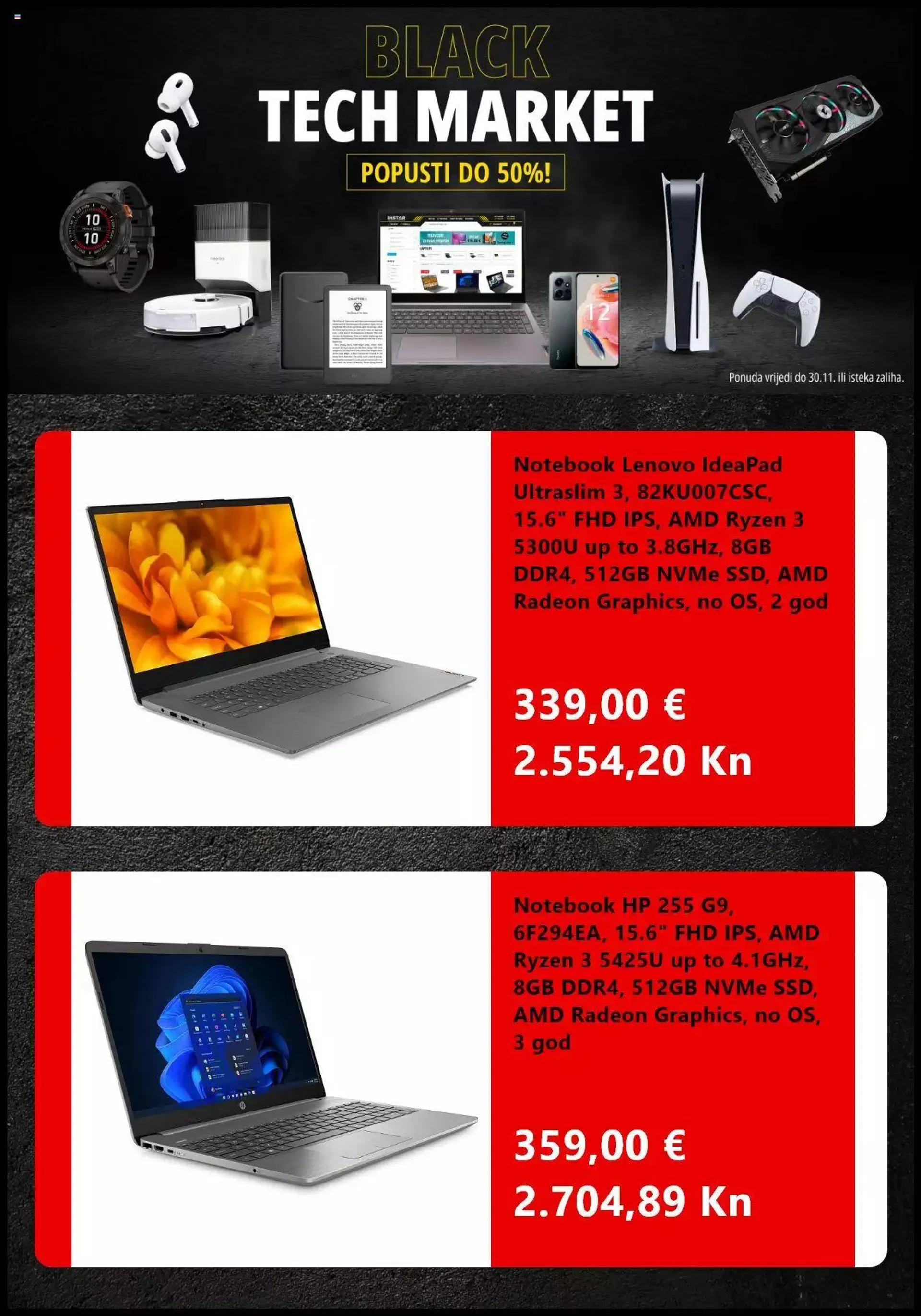 Katalog Black Friday Instar od 13. studenoga do 8. prosinca 2023. - Pregled Stranica 2