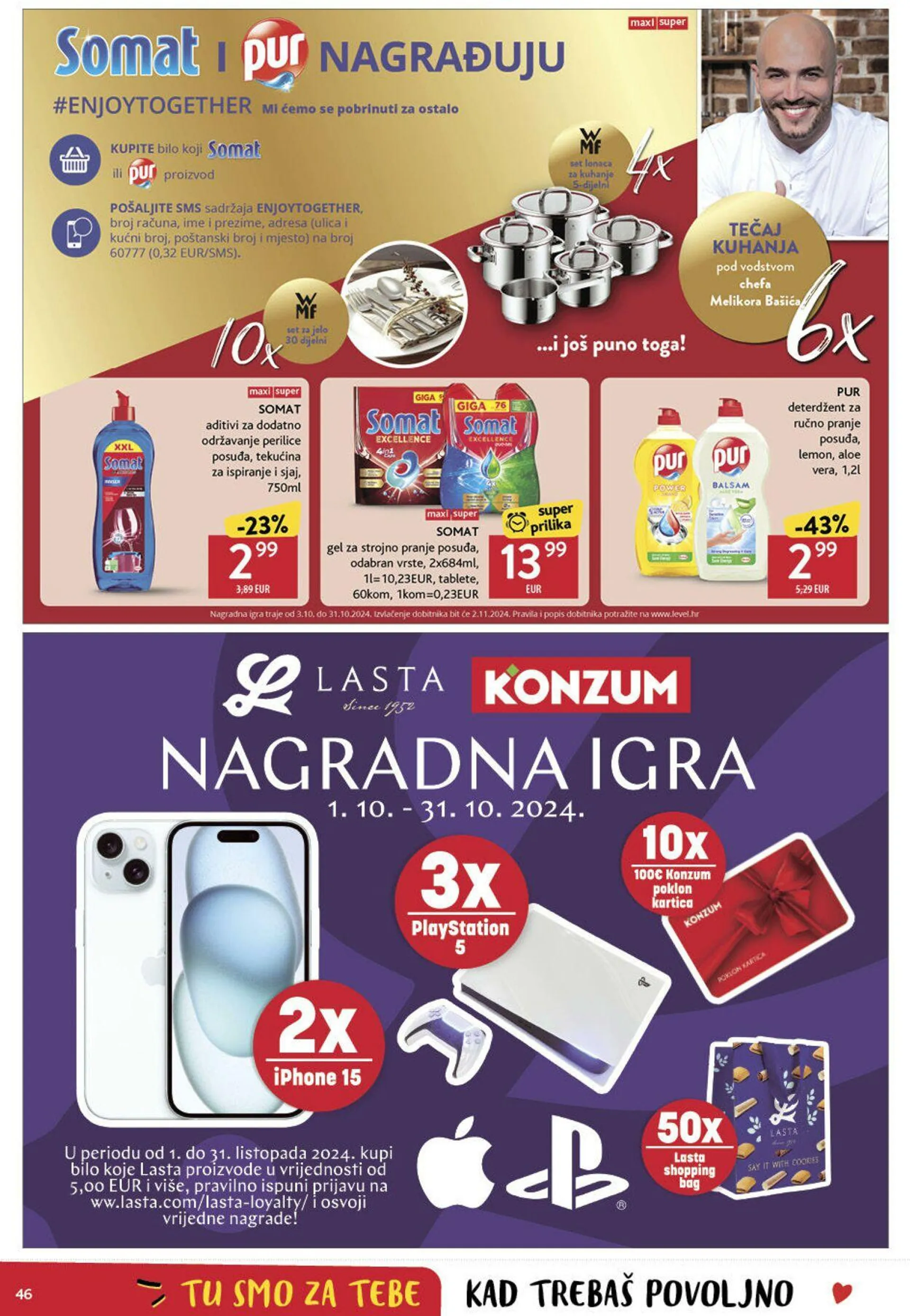 Katalog Konzum od 30. rujna do 9. listopada 2024. - Pregled Stranica 46