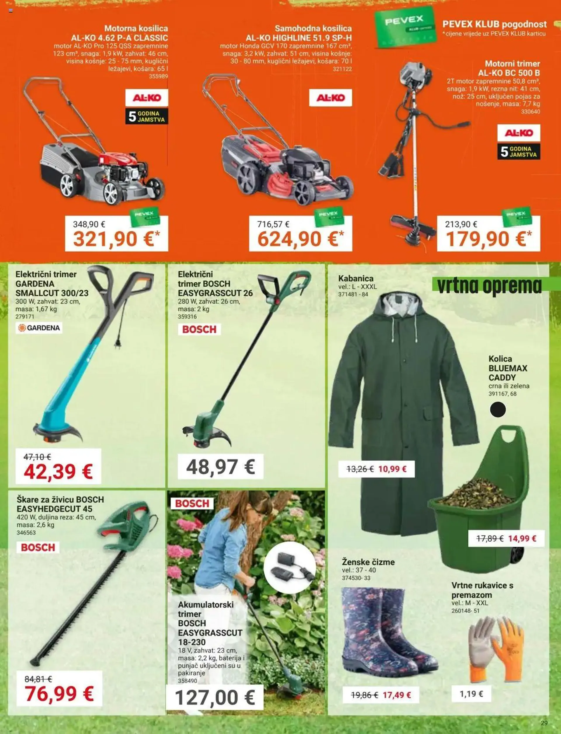 Katalog Katalog Pevex od 29. kolovoza do 23. rujna 2024. - Pregled Stranica 29