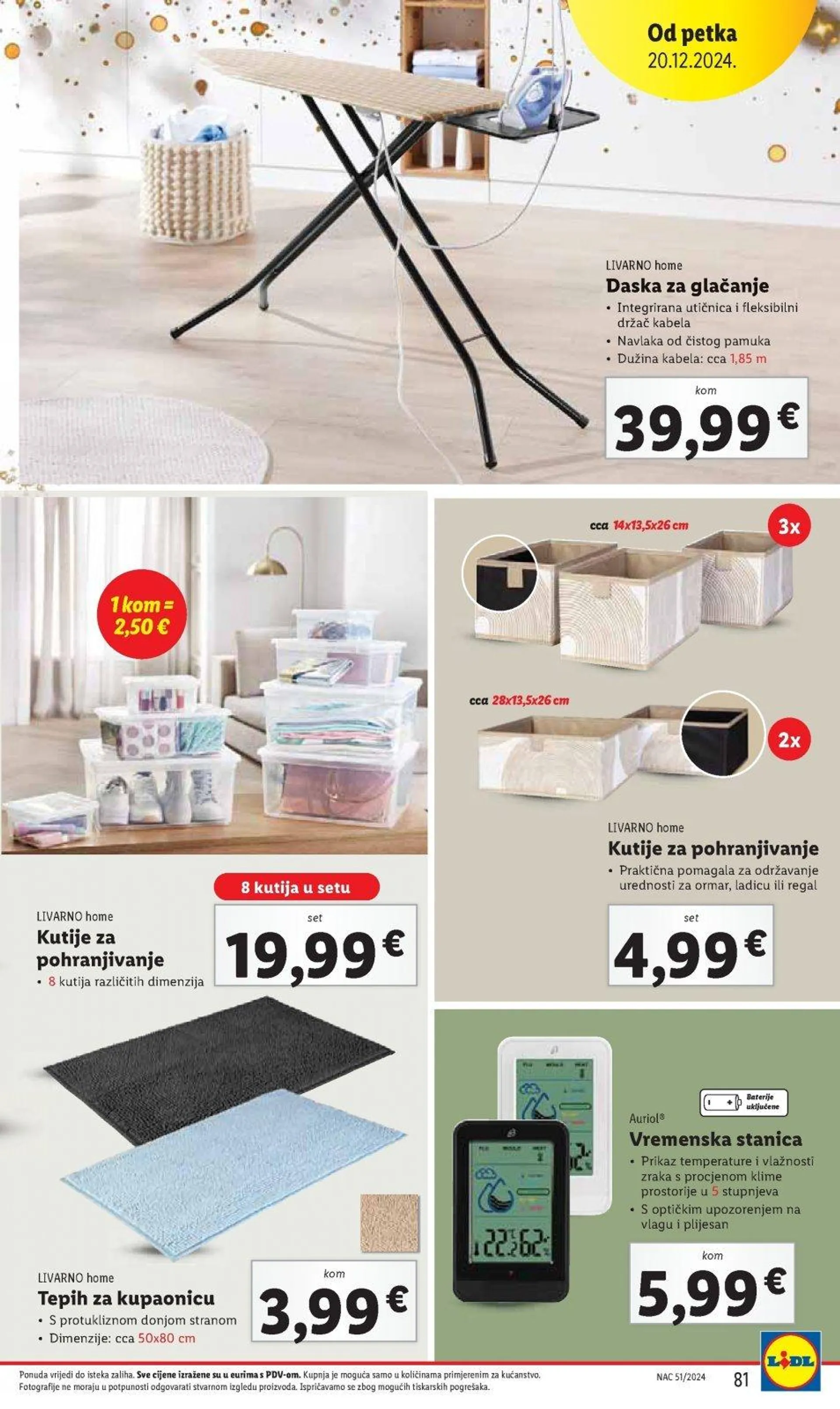 Katalog Lidl katalog do 24.12.2024 od 19. prosinca do 24. prosinca 2024. - Pregled Stranica 81